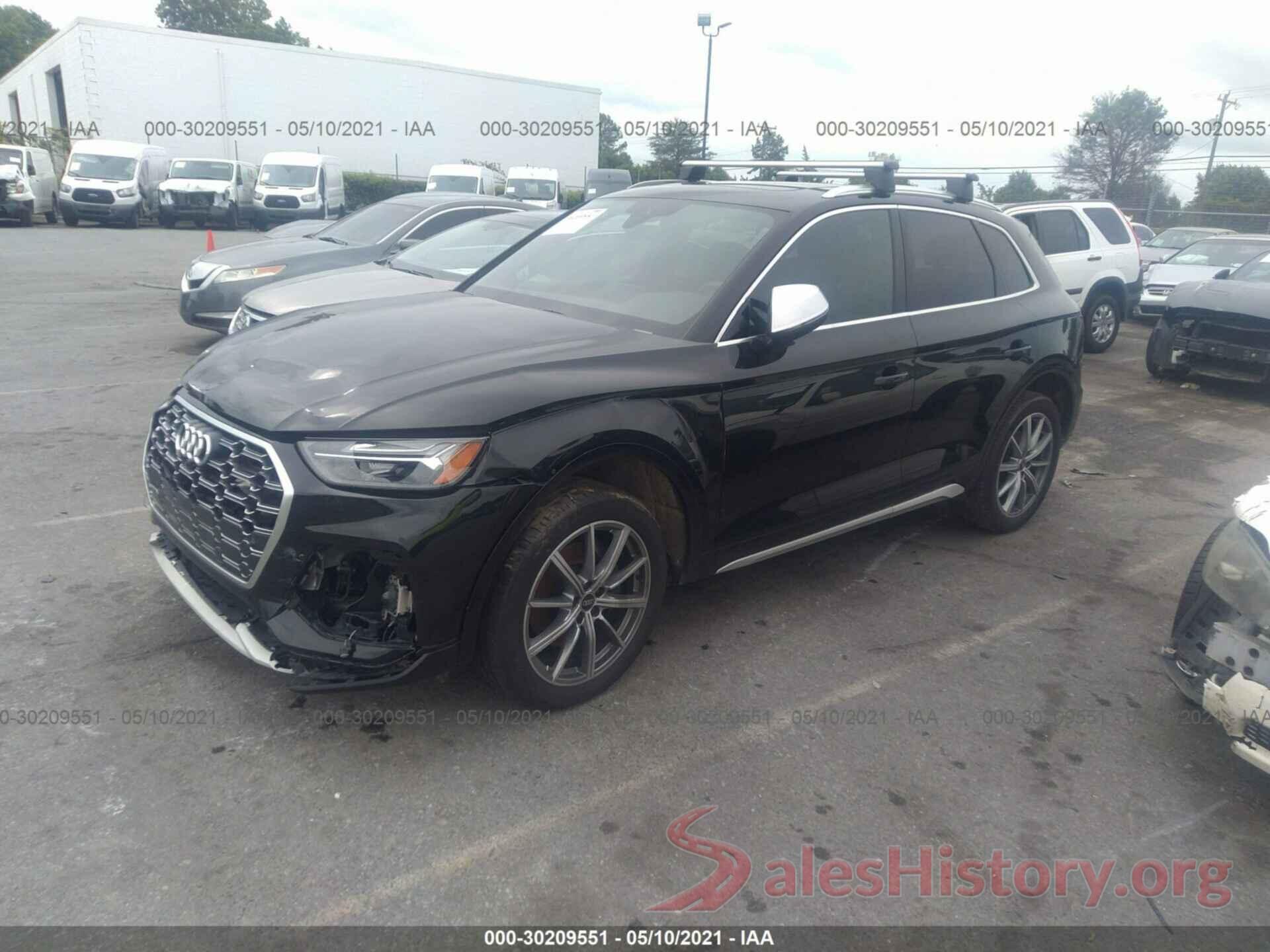 WA1B4AFYXM2010992 2021 AUDI SQ5