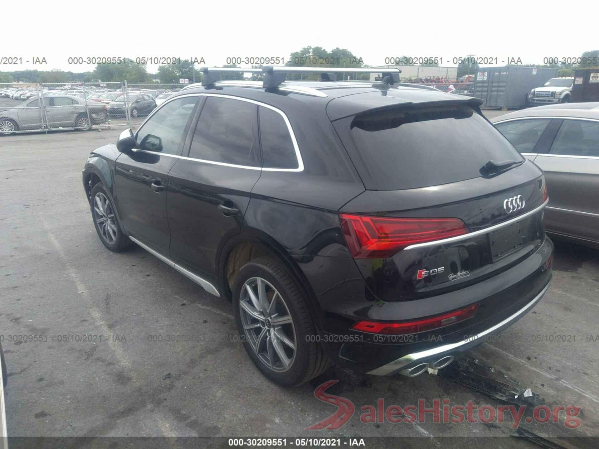 WA1B4AFYXM2010992 2021 AUDI SQ5