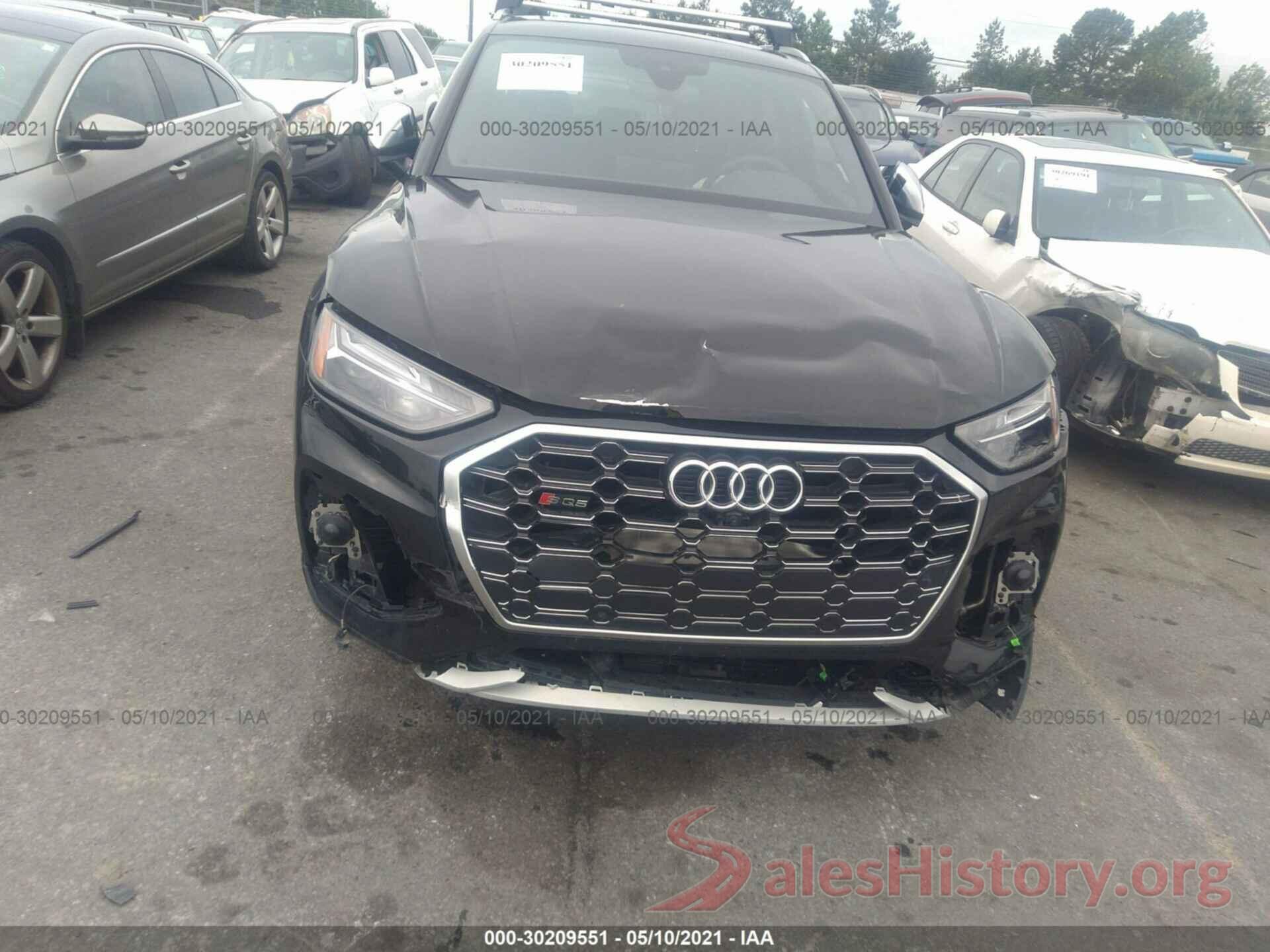 WA1B4AFYXM2010992 2021 AUDI SQ5