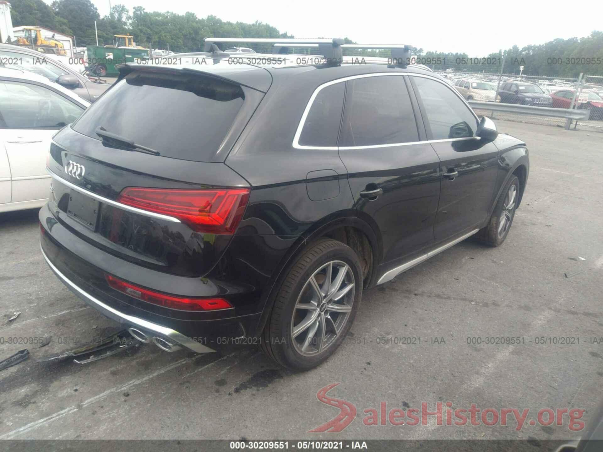 WA1B4AFYXM2010992 2021 AUDI SQ5