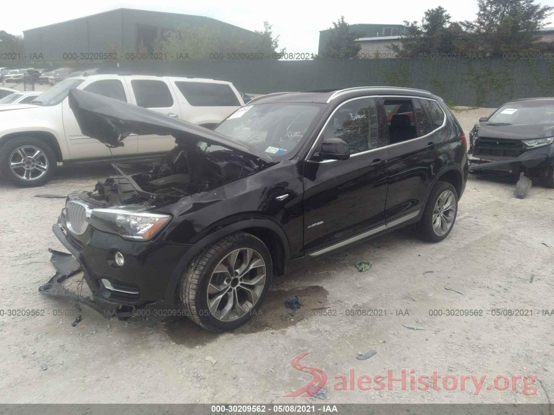 5UXWX9C37H0W69666 2017 BMW X3