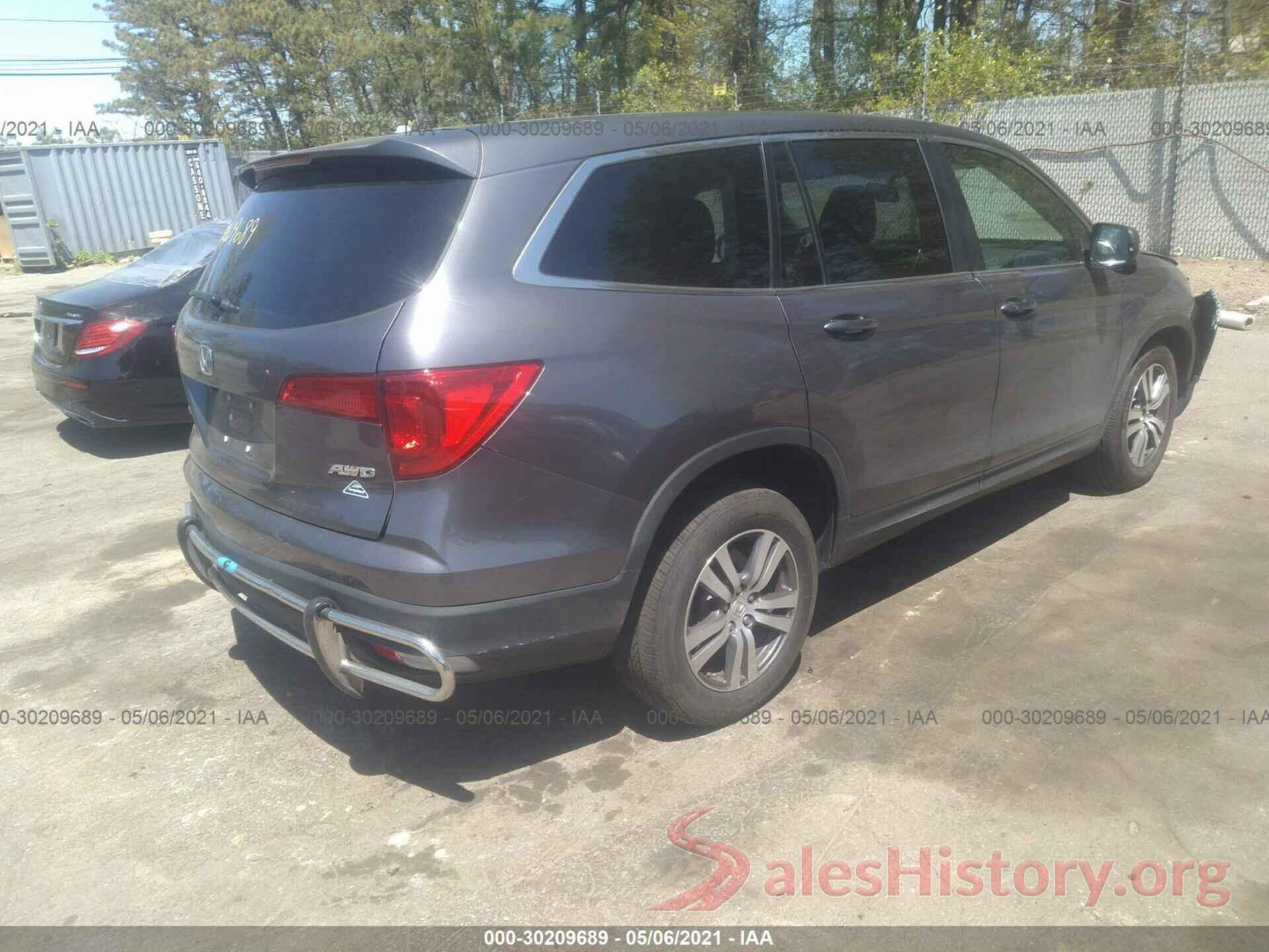 5FNYF6H57HB063369 2017 HONDA PILOT