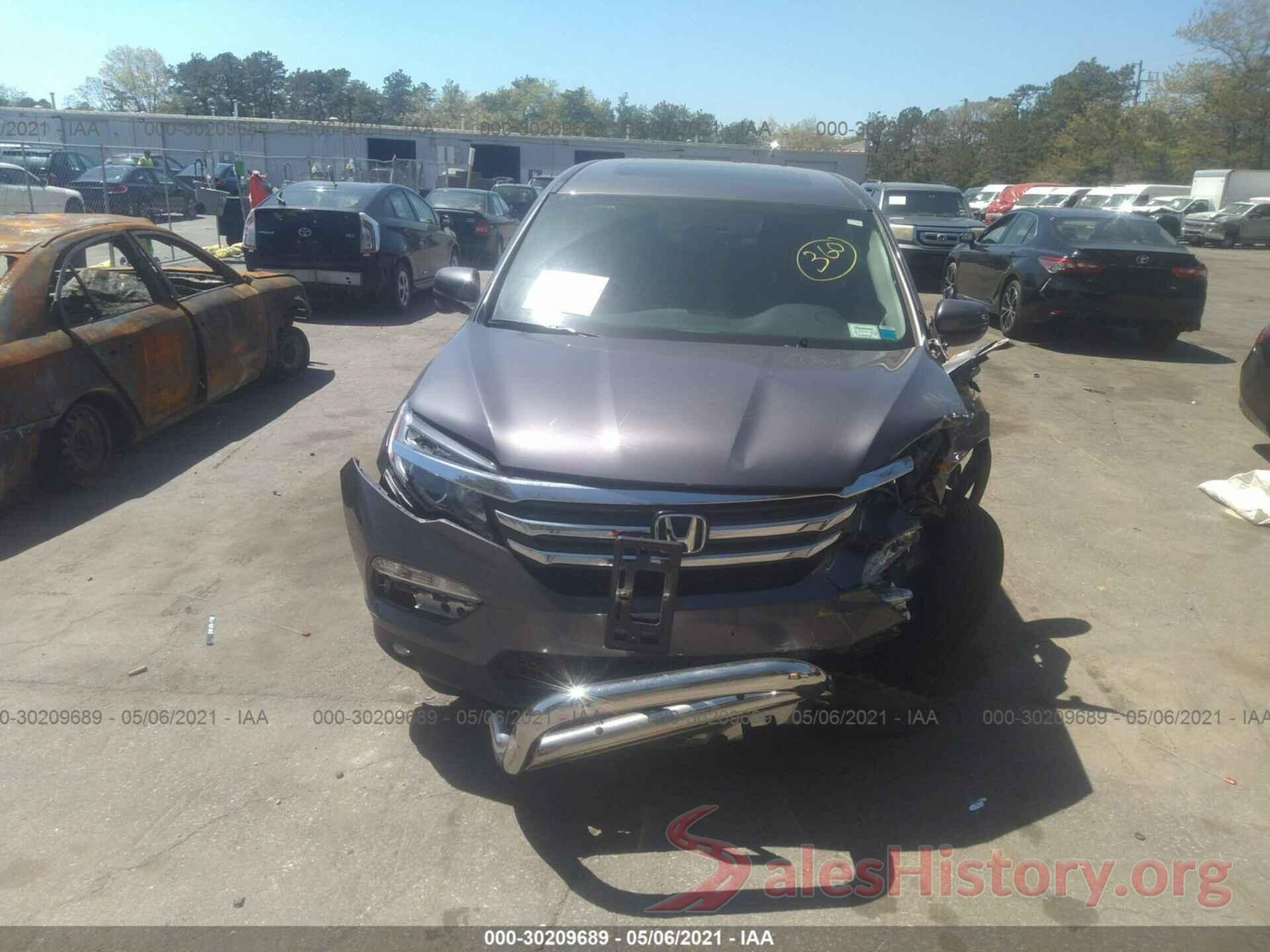 5FNYF6H57HB063369 2017 HONDA PILOT