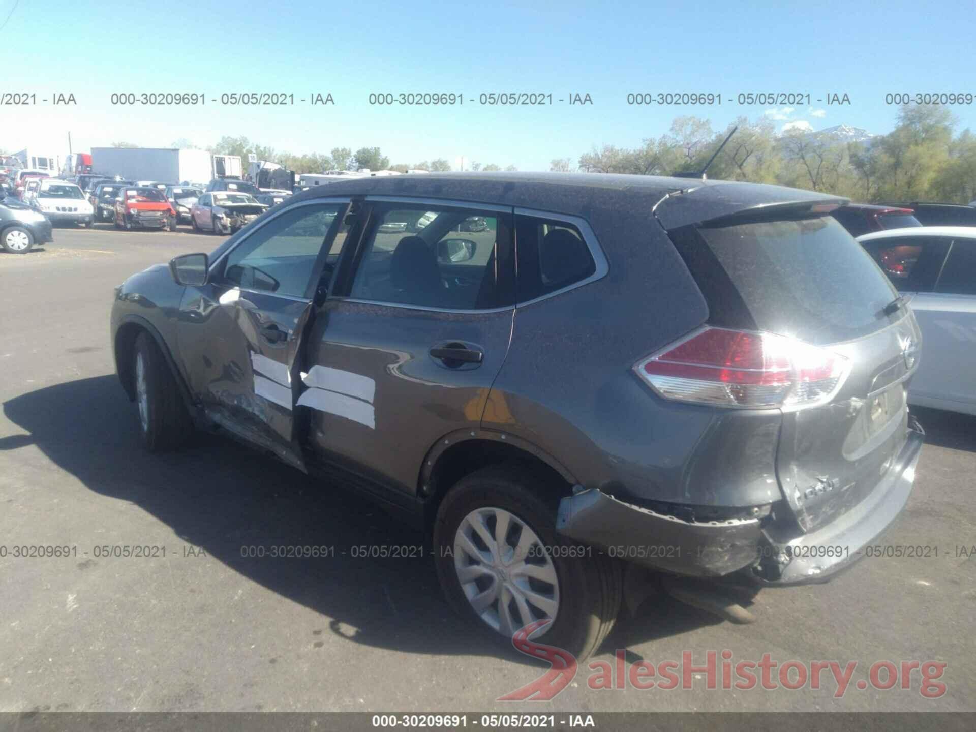 5N1AT2MV6GC778207 2016 NISSAN ROGUE