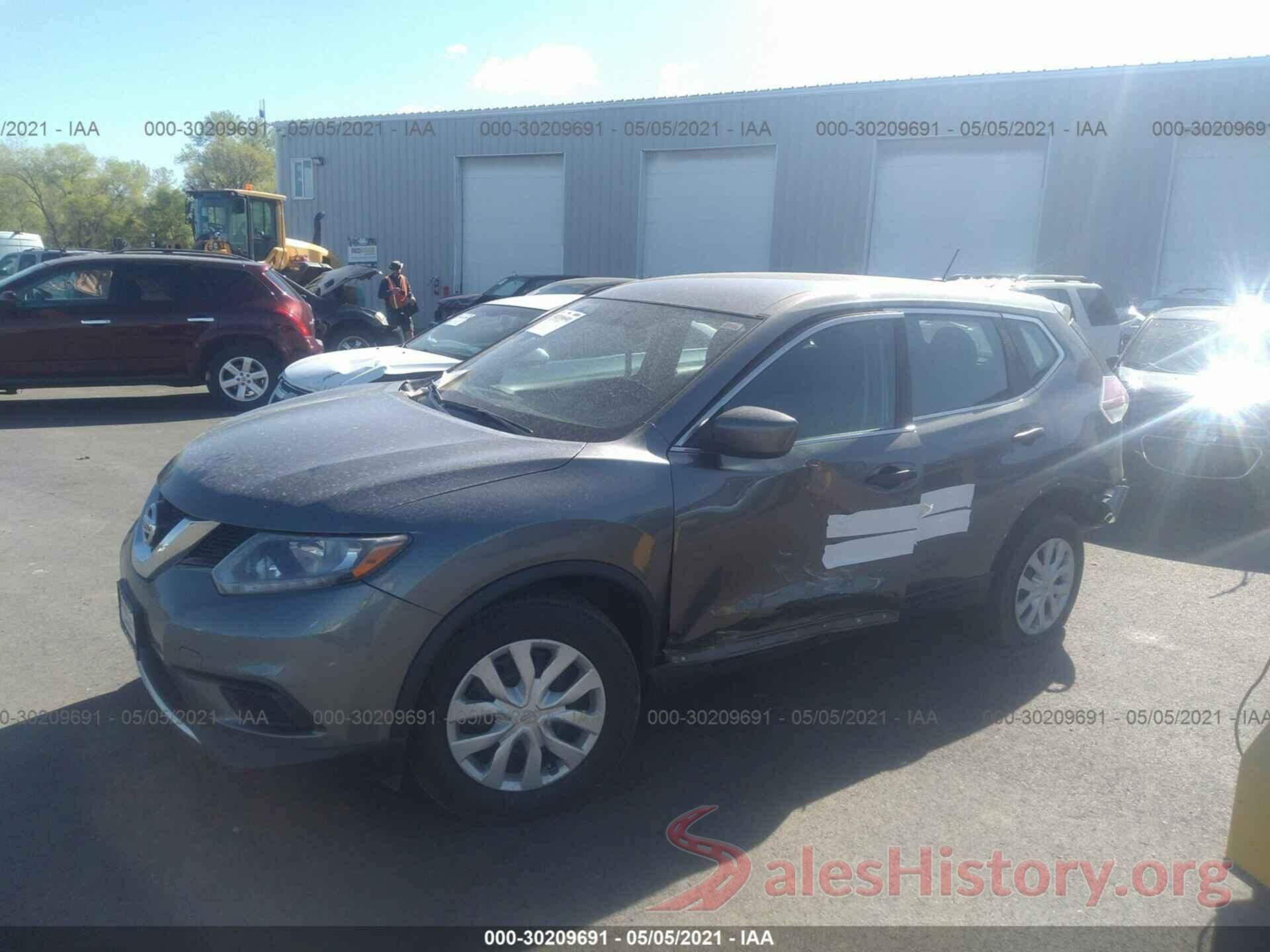 5N1AT2MV6GC778207 2016 NISSAN ROGUE