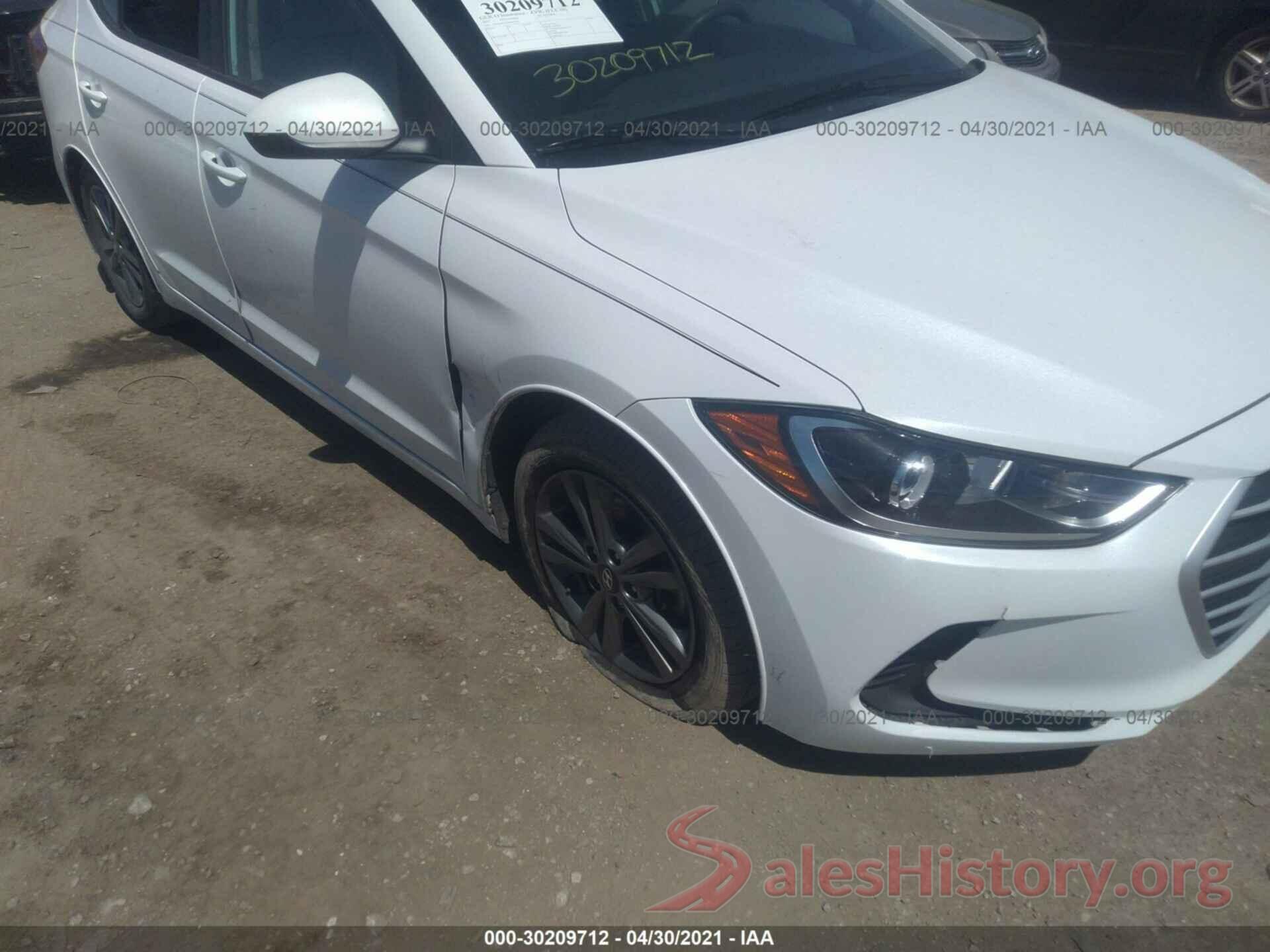 5NPD84LF2HH003692 2017 HYUNDAI ELANTRA