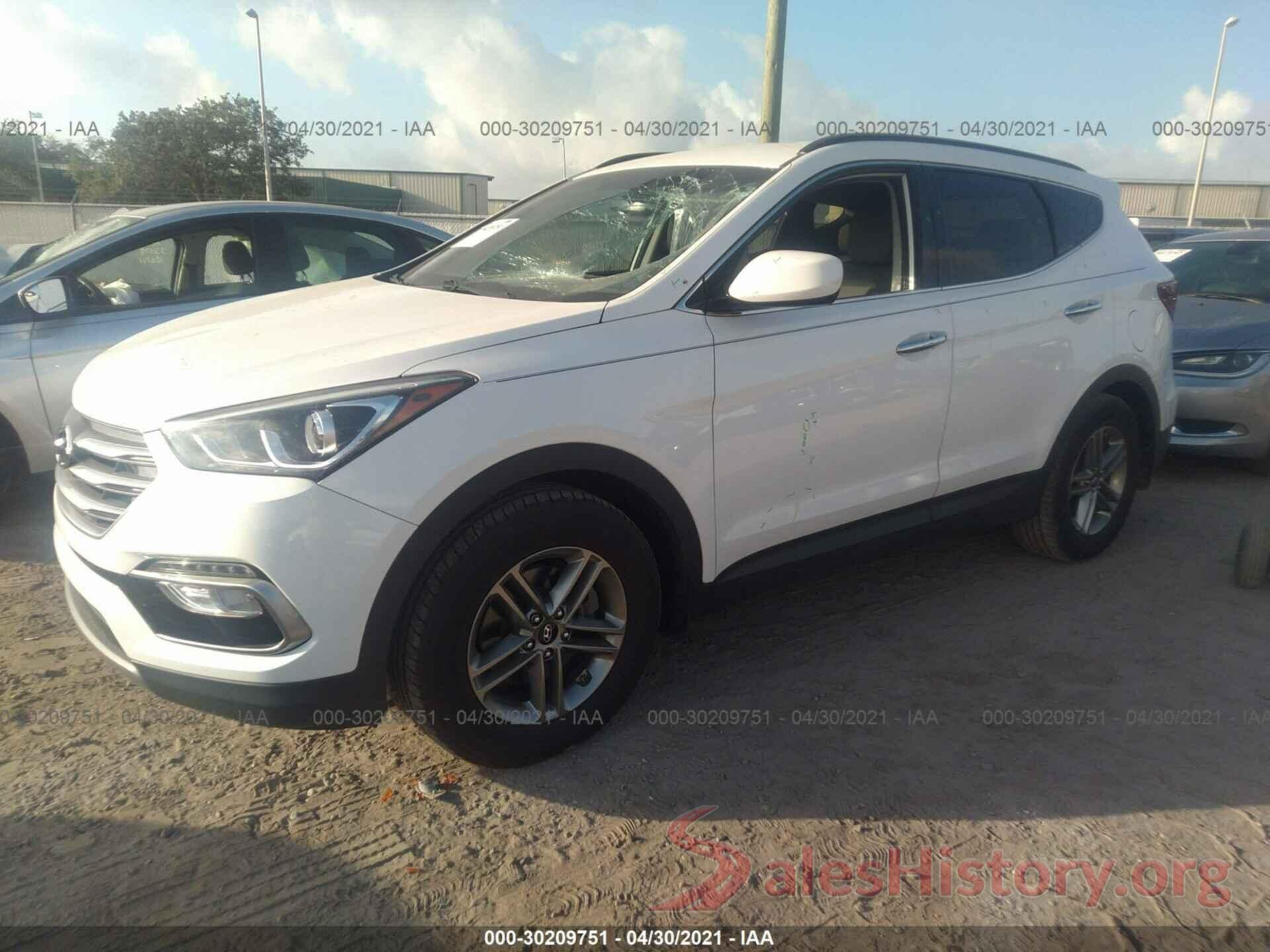 5XYZU3LB5HG415203 2017 HYUNDAI SANTA FE SPORT