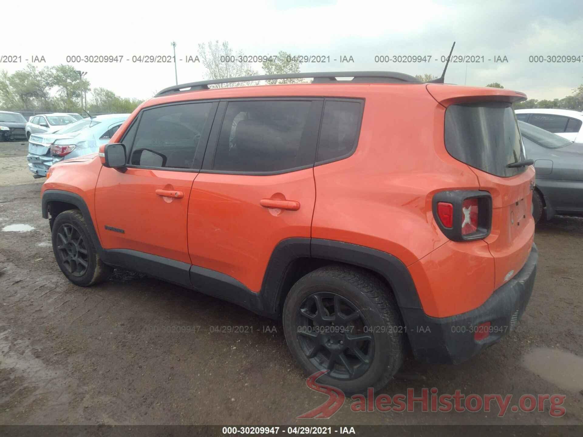 ZACNJABBXKPK19596 2019 JEEP RENEGADE