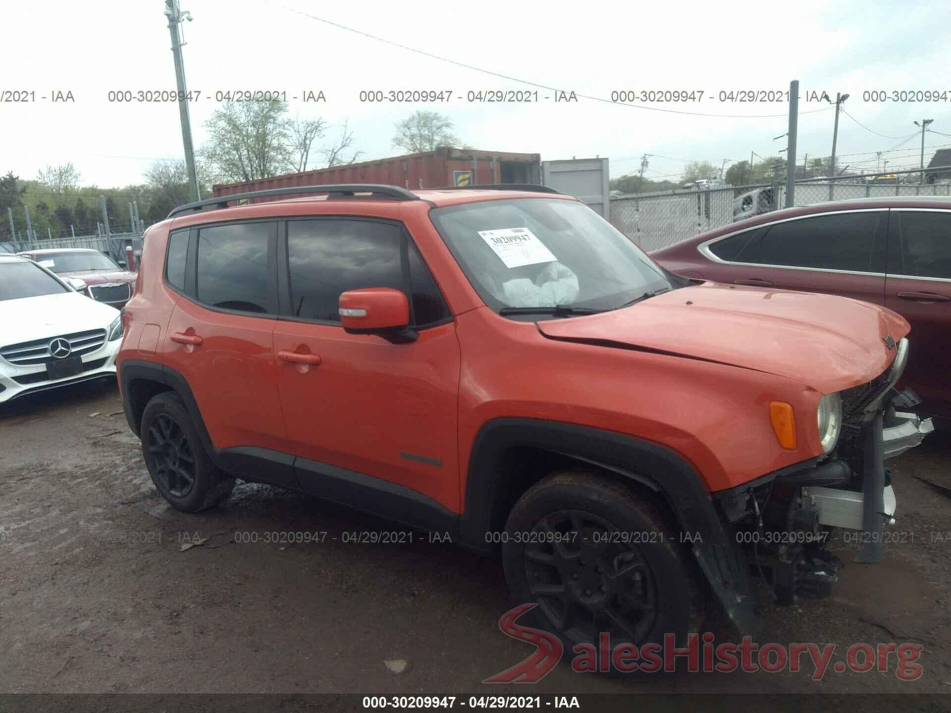 ZACNJABBXKPK19596 2019 JEEP RENEGADE