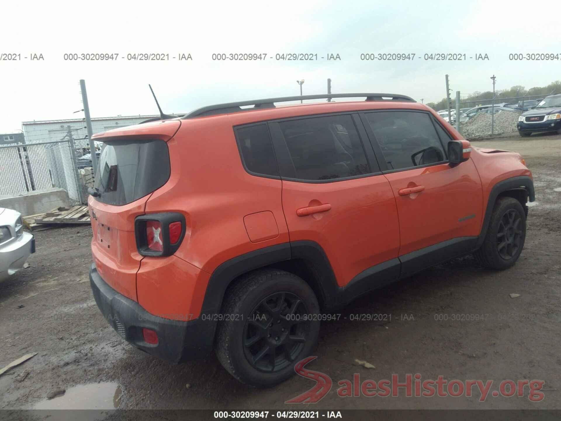 ZACNJABBXKPK19596 2019 JEEP RENEGADE