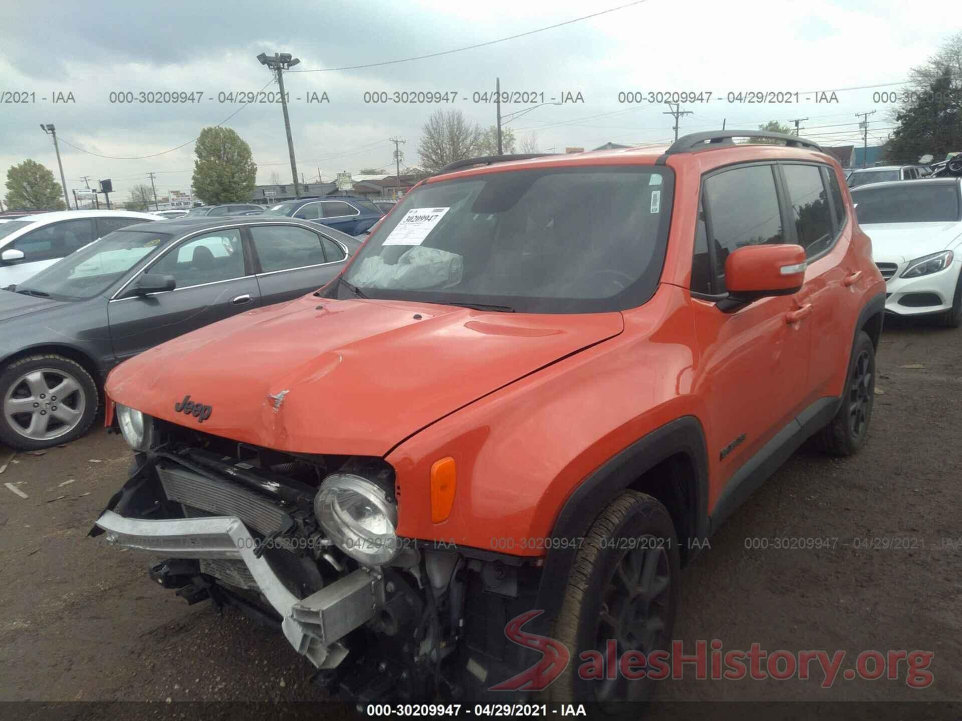 ZACNJABBXKPK19596 2019 JEEP RENEGADE