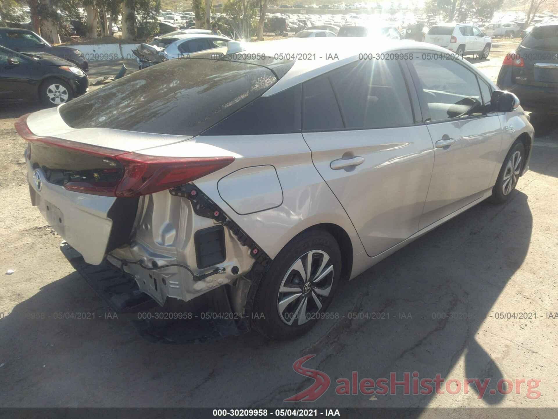 JTDKARFP5H3014209 2017 TOYOTA PRIUS PRIME