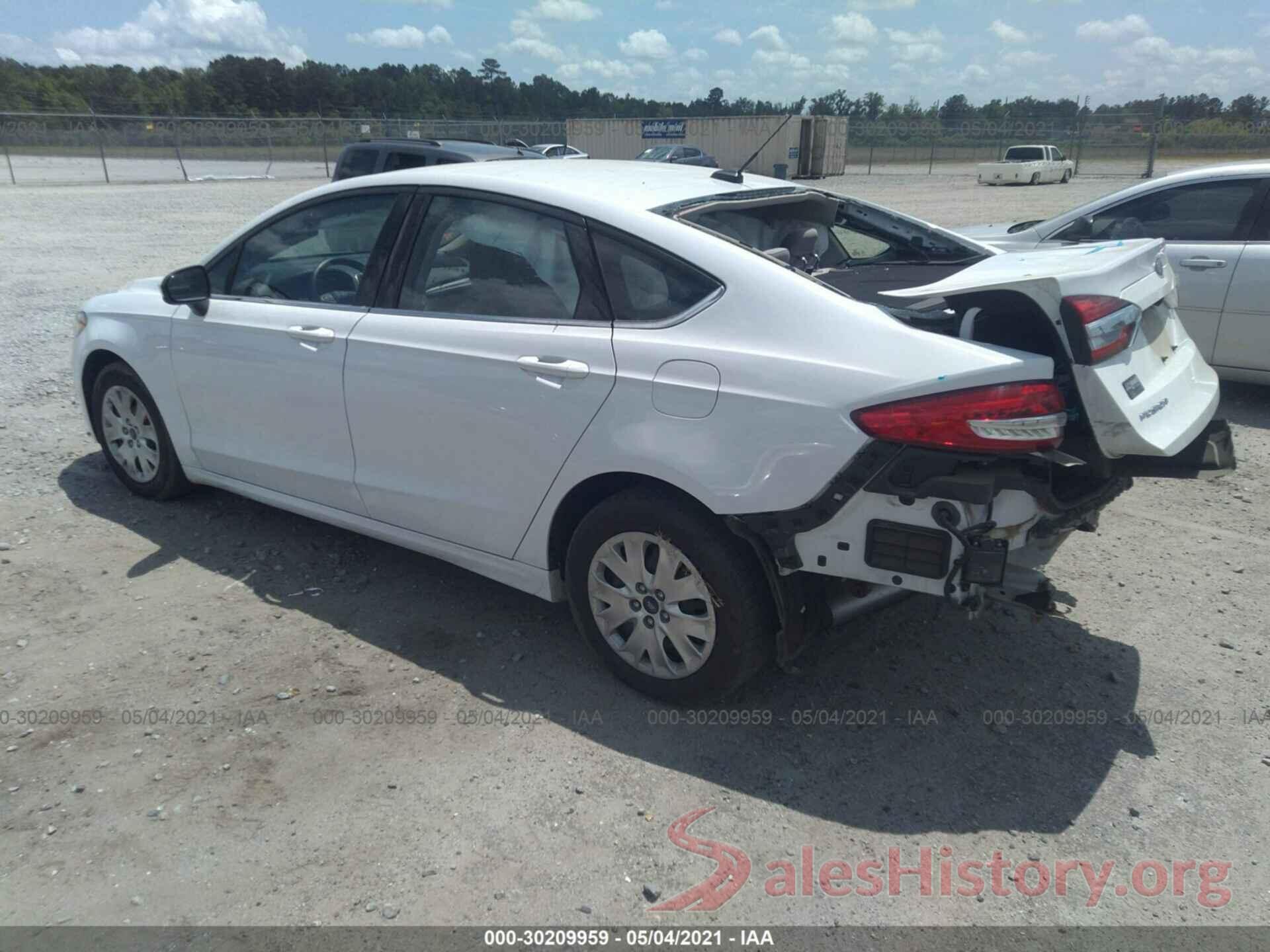 3FA6P0G70KR159604 2019 FORD FUSION