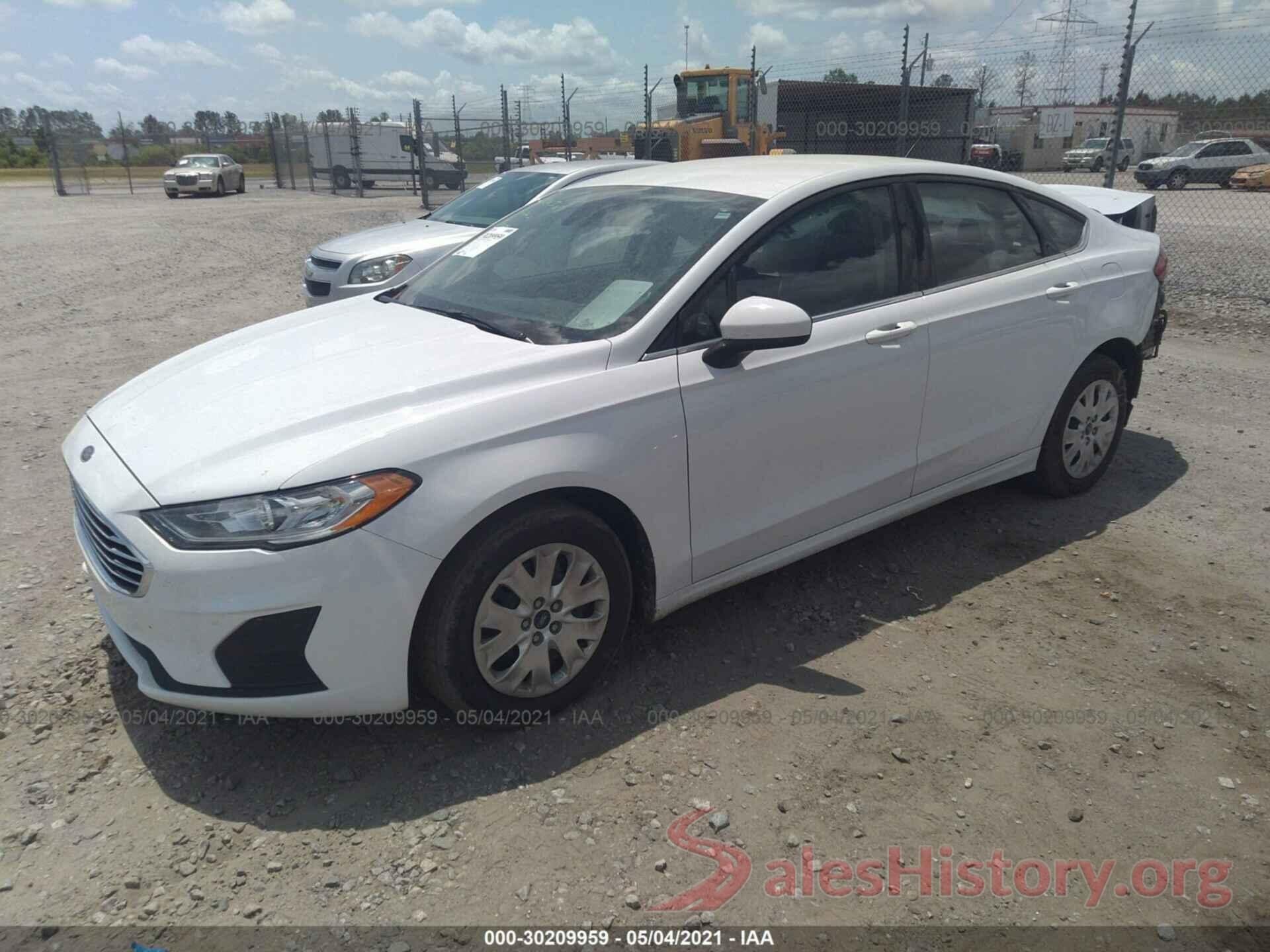 3FA6P0G70KR159604 2019 FORD FUSION