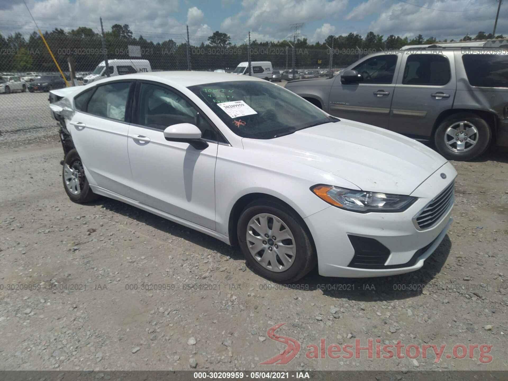 3FA6P0G70KR159604 2019 FORD FUSION