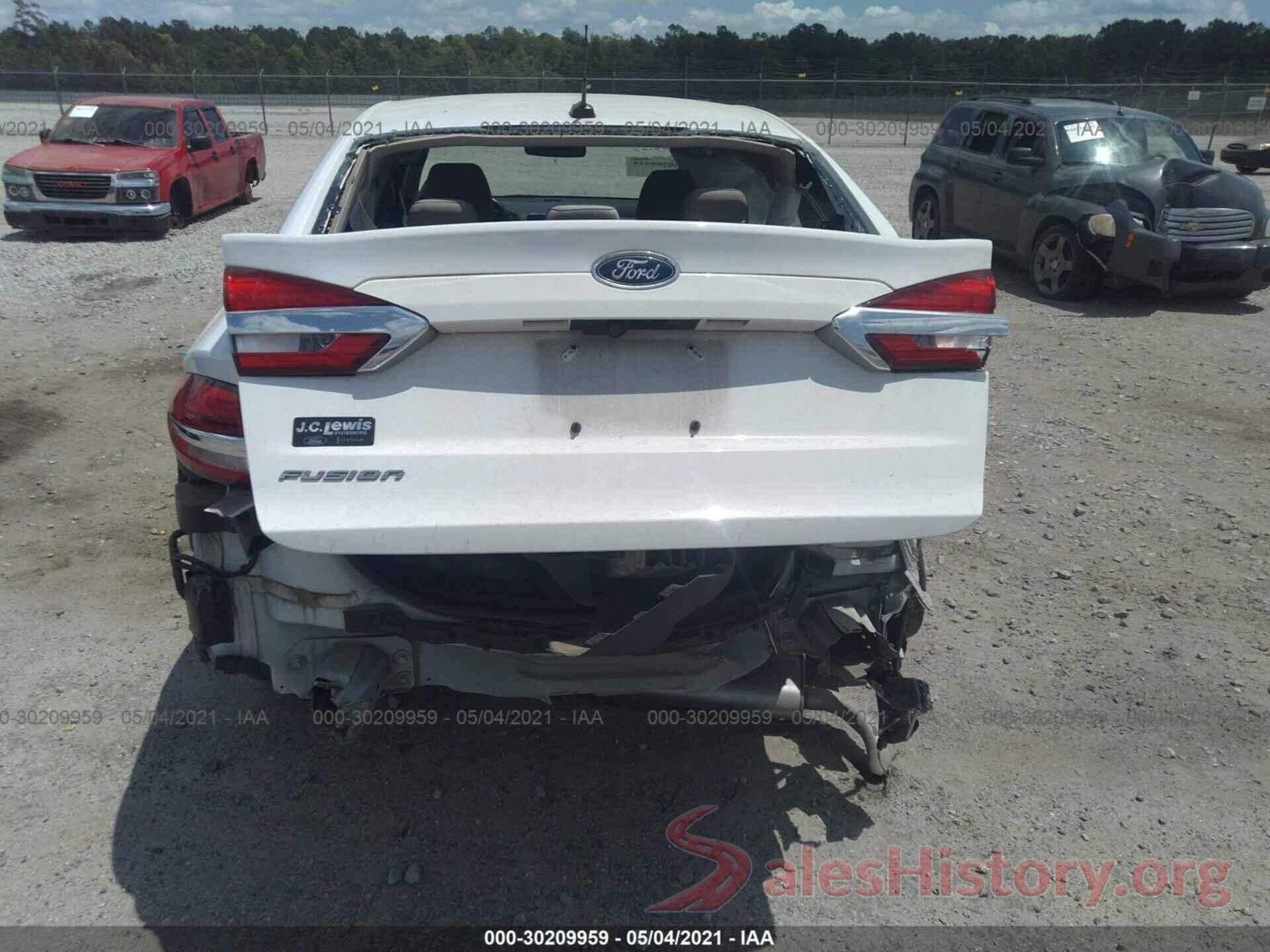 3FA6P0G70KR159604 2019 FORD FUSION