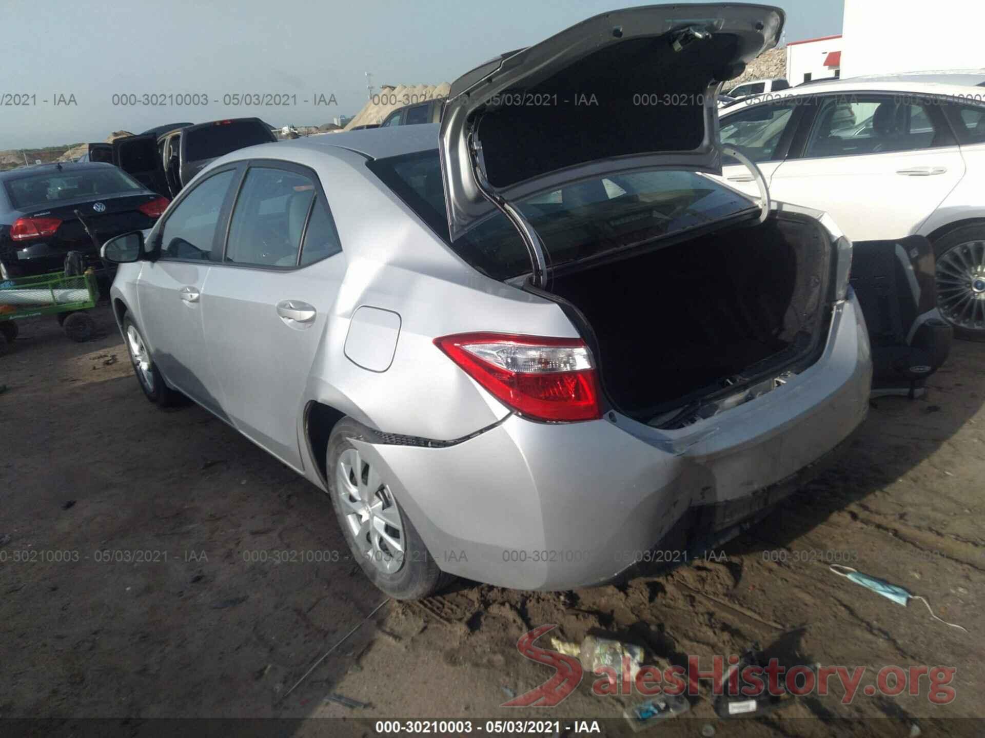 5YFBURHE9GP486647 2016 TOYOTA COROLLA