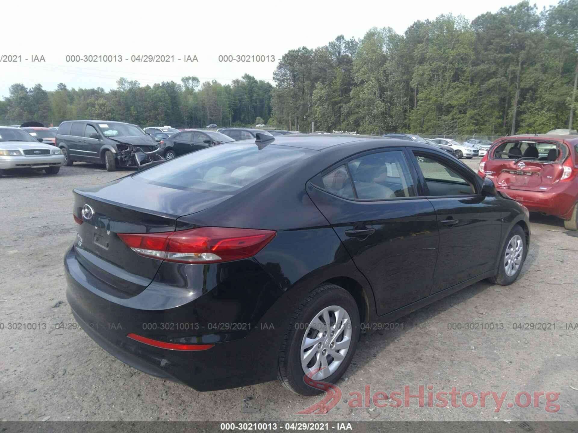 5NPD74LF5HH166985 2017 HYUNDAI ELANTRA