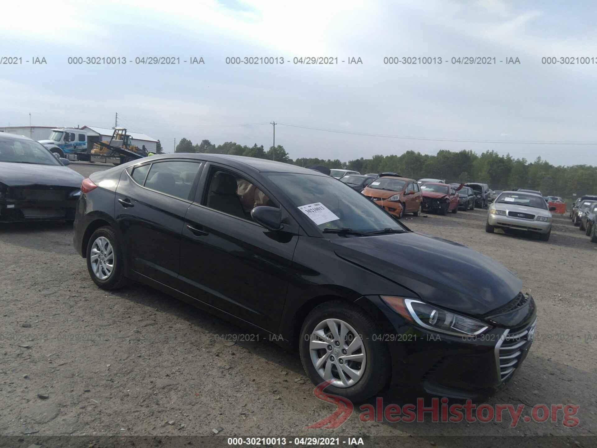 5NPD74LF5HH166985 2017 HYUNDAI ELANTRA