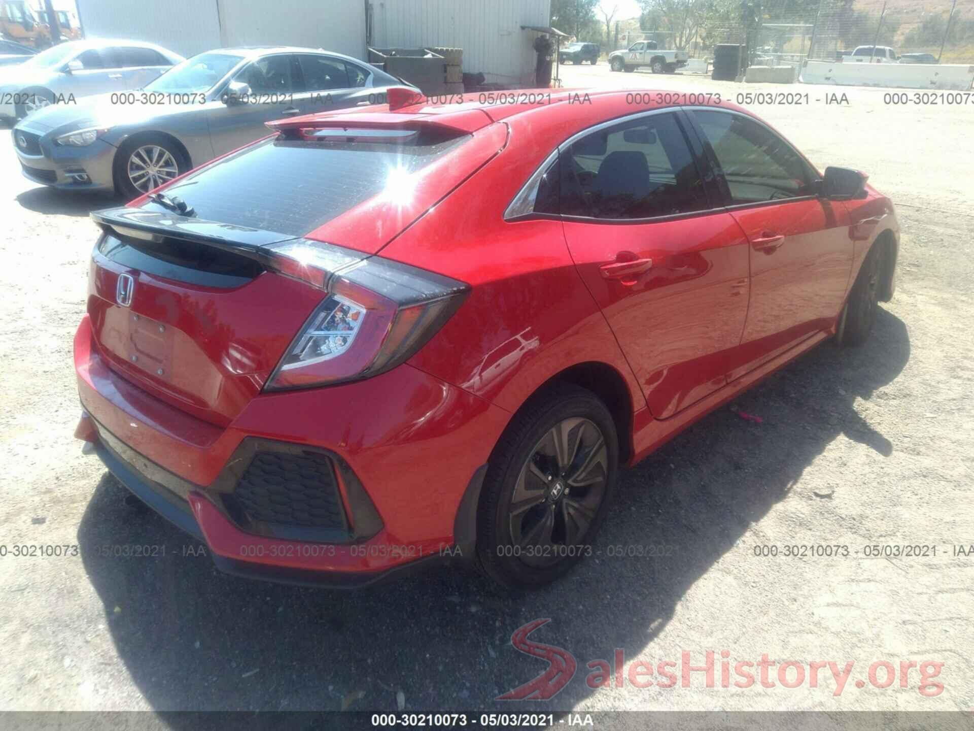 SHHFK7H64KU407361 2019 HONDA CIVIC HATCHBACK