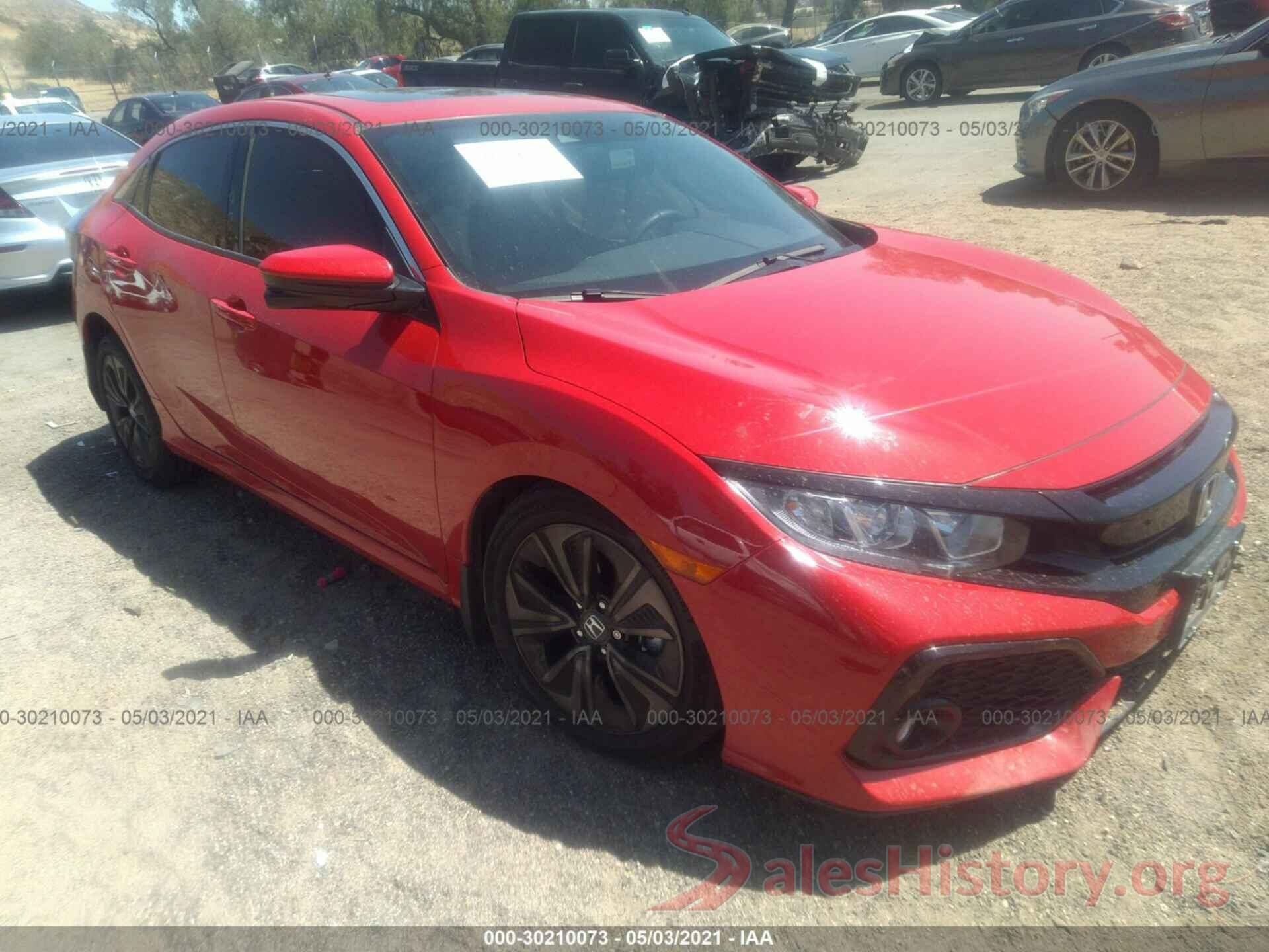 SHHFK7H64KU407361 2019 HONDA CIVIC HATCHBACK