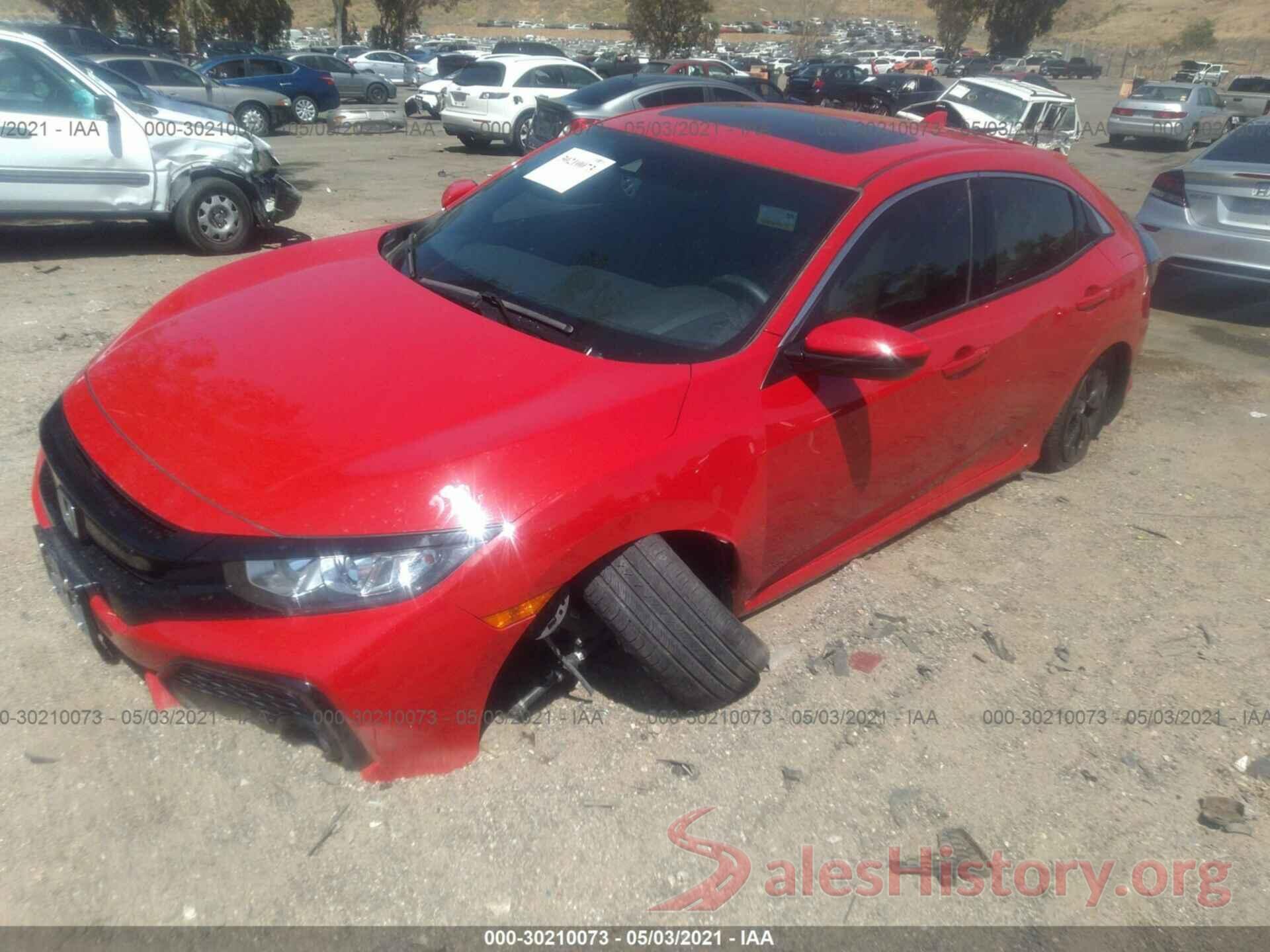 SHHFK7H64KU407361 2019 HONDA CIVIC HATCHBACK