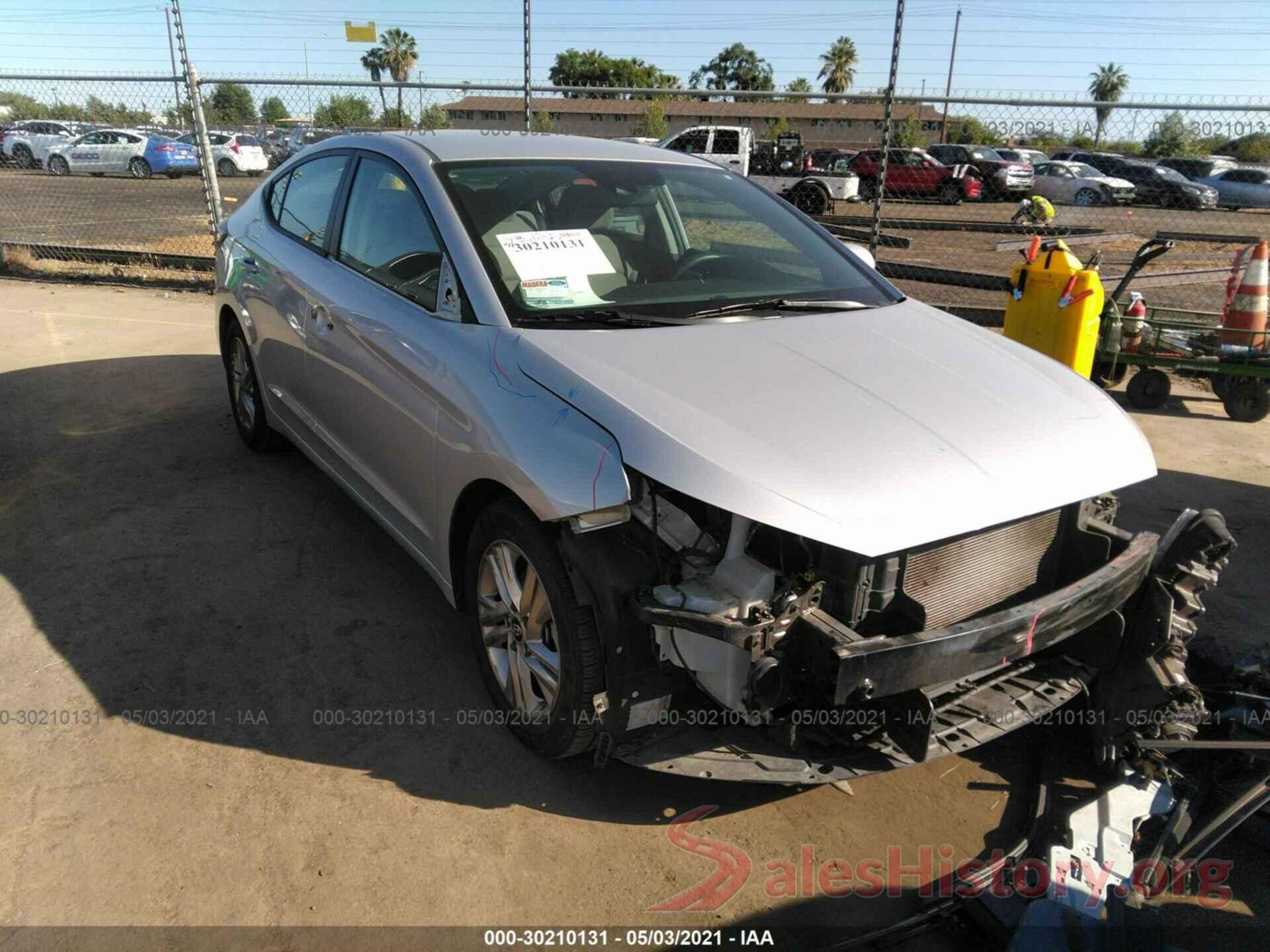 KMHD84LF7KU742341 2019 HYUNDAI ELANTRA