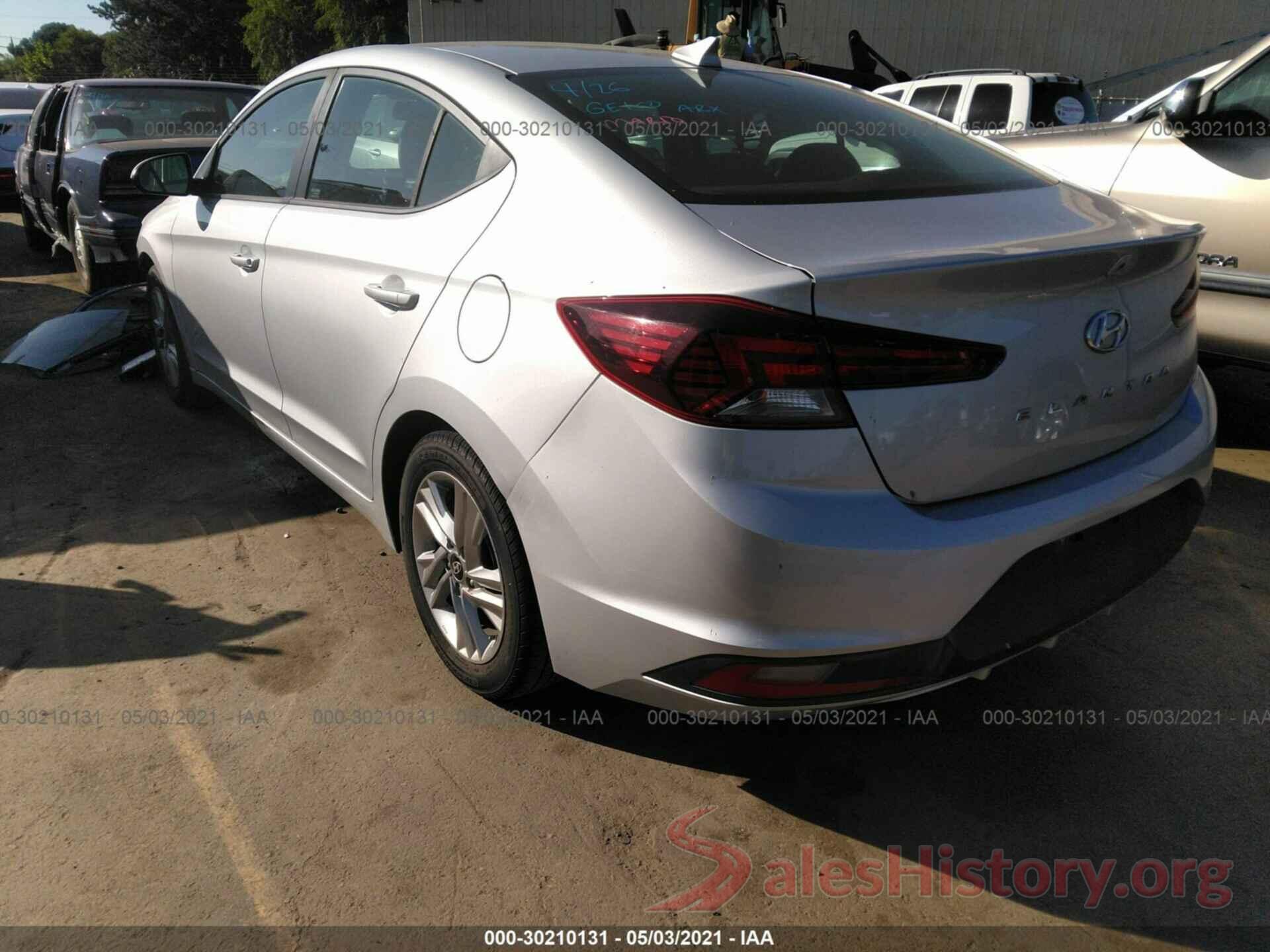 KMHD84LF7KU742341 2019 HYUNDAI ELANTRA