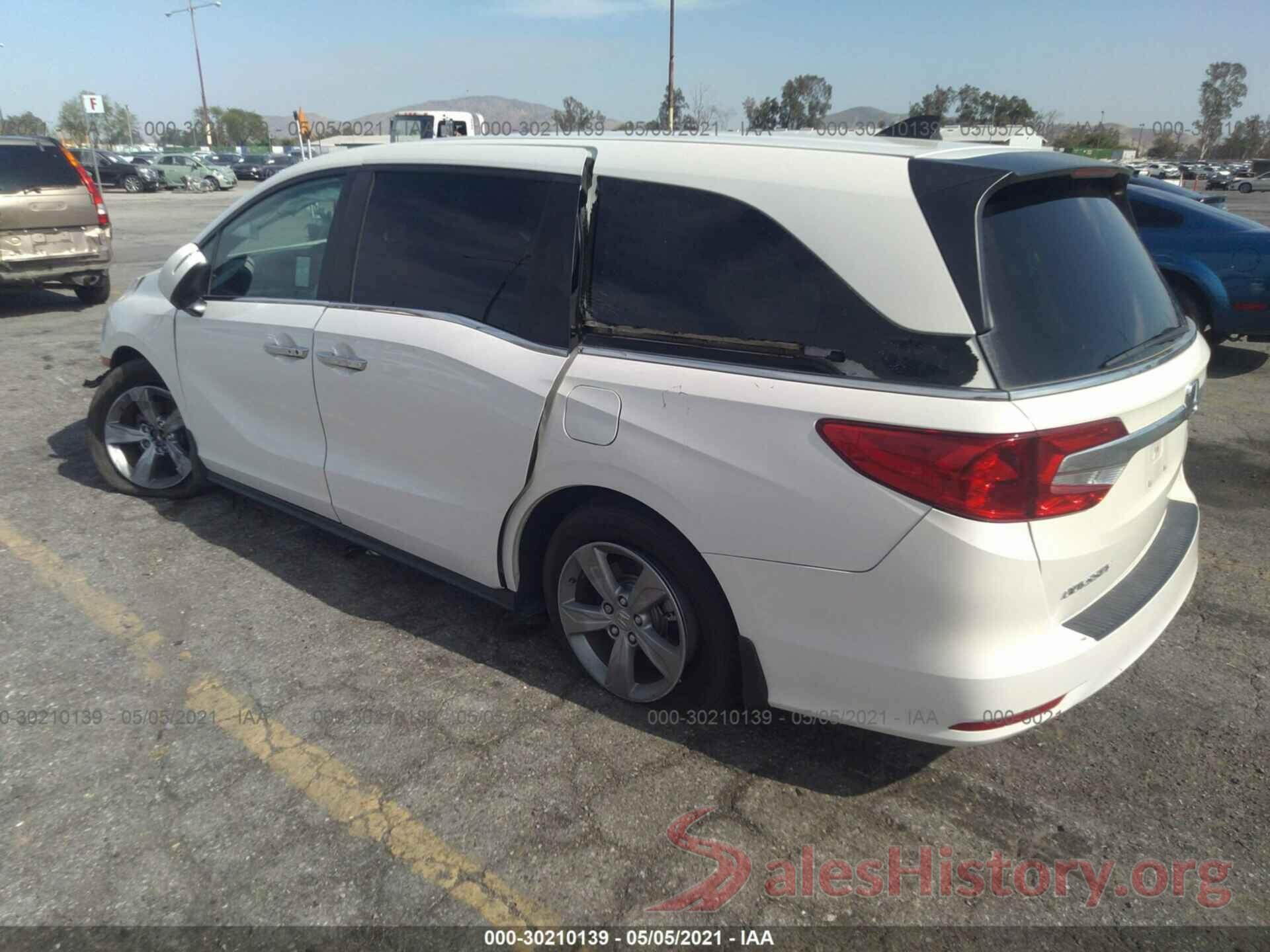 5FNRL6H54JB029327 2018 HONDA ODYSSEY