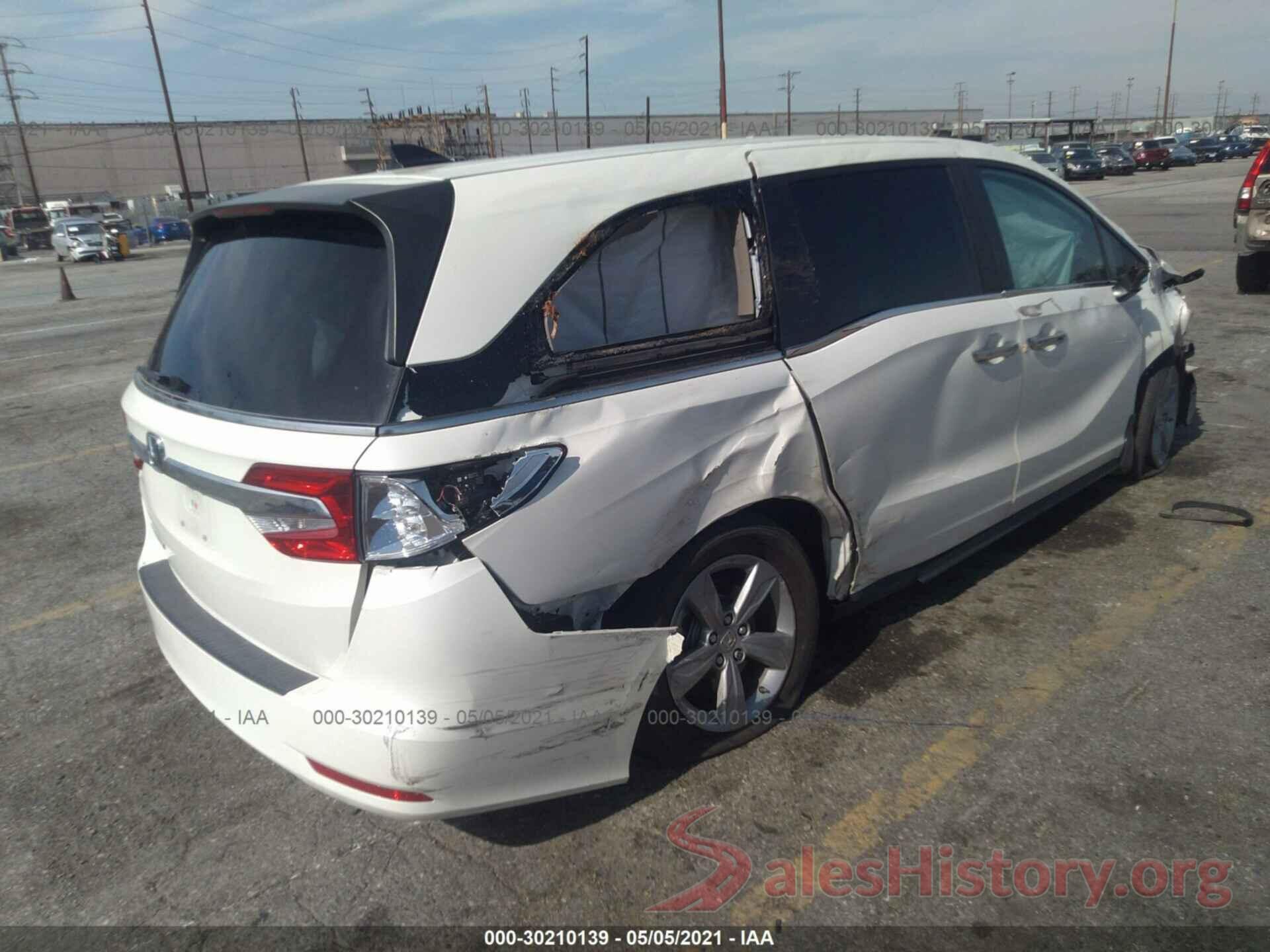 5FNRL6H54JB029327 2018 HONDA ODYSSEY