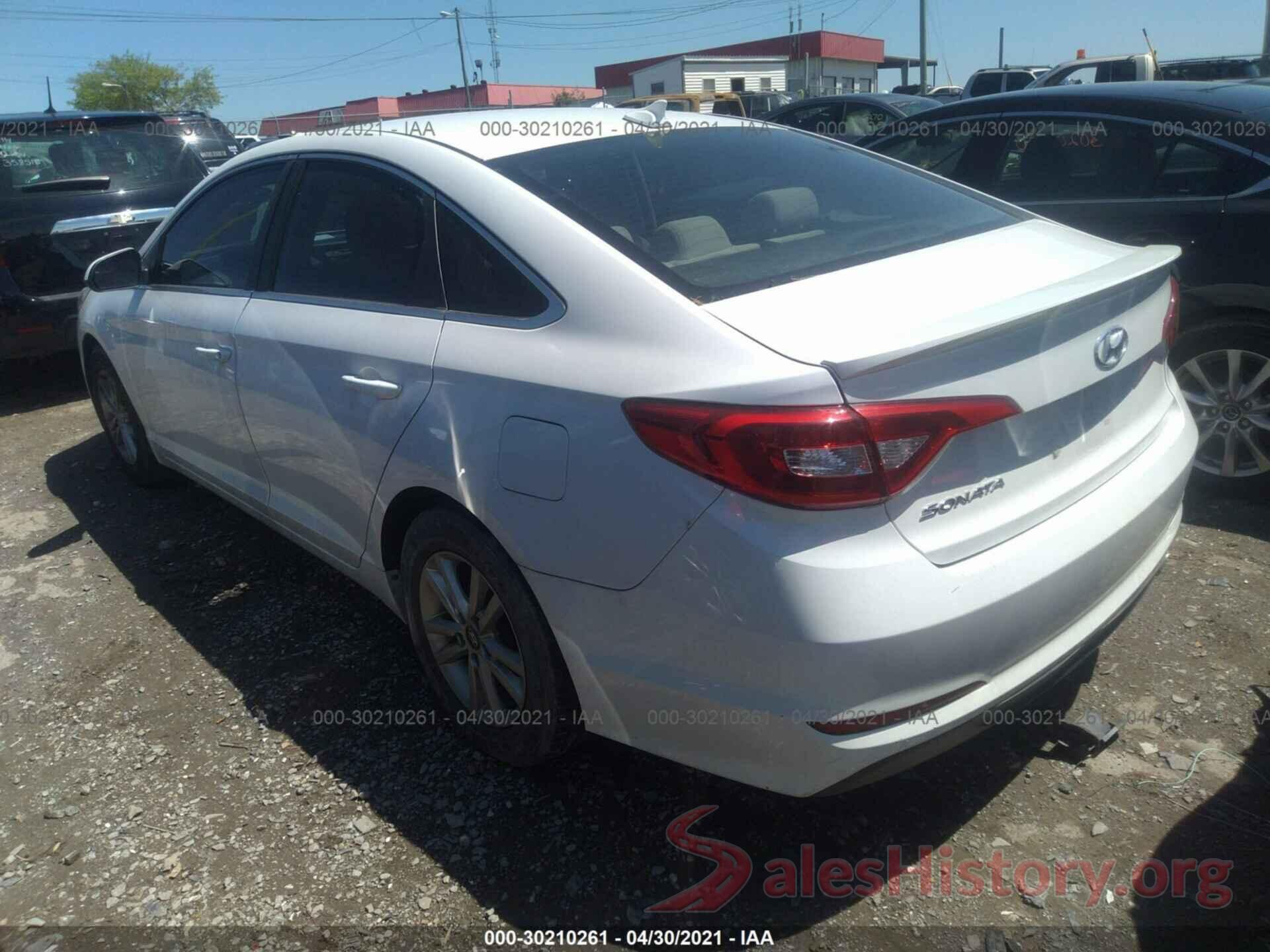 5NPE24AF3GH350472 2016 HYUNDAI SONATA