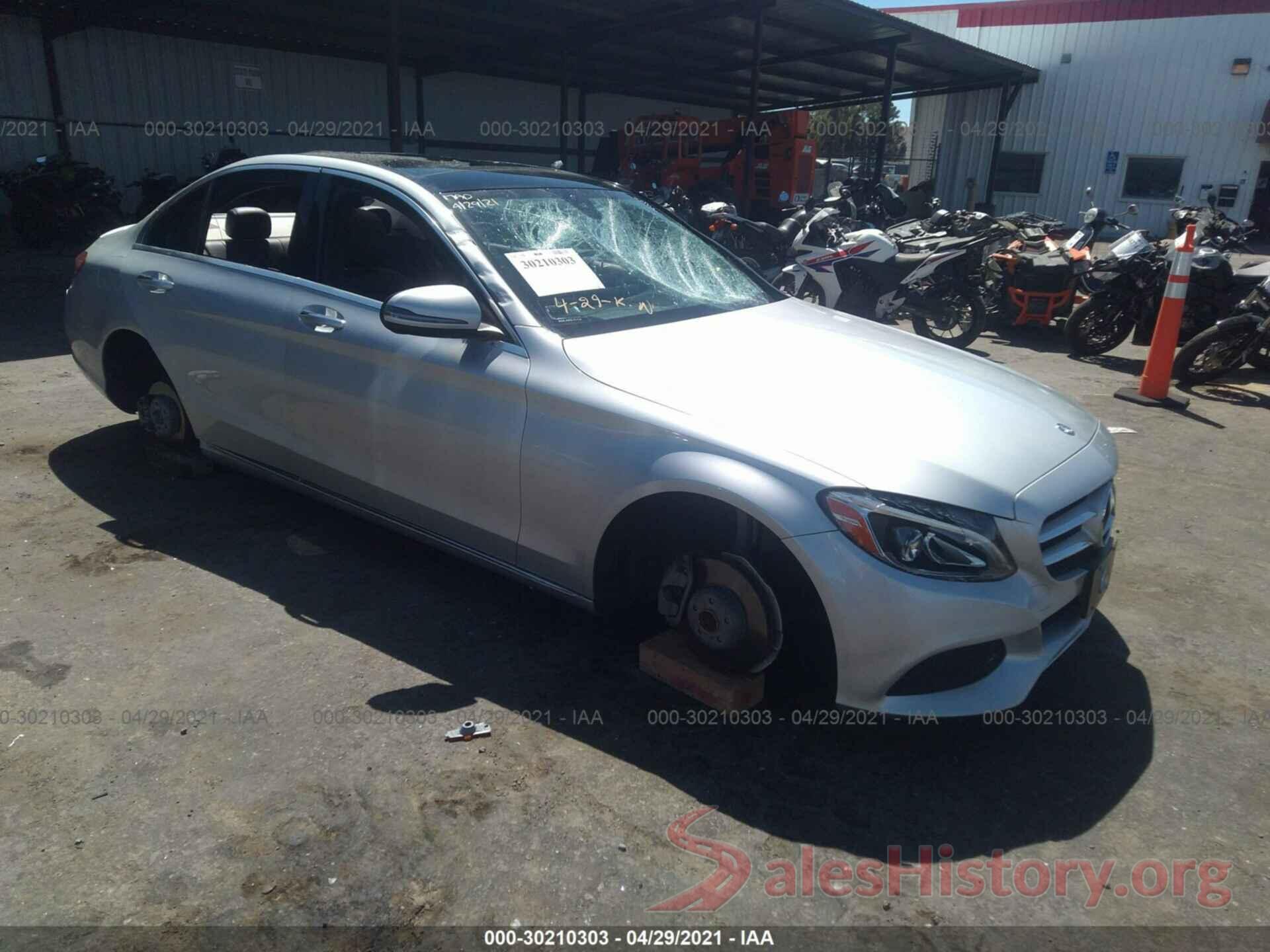 55SWF4JB2GU175277 2016 MERCEDES-BENZ C-CLASS