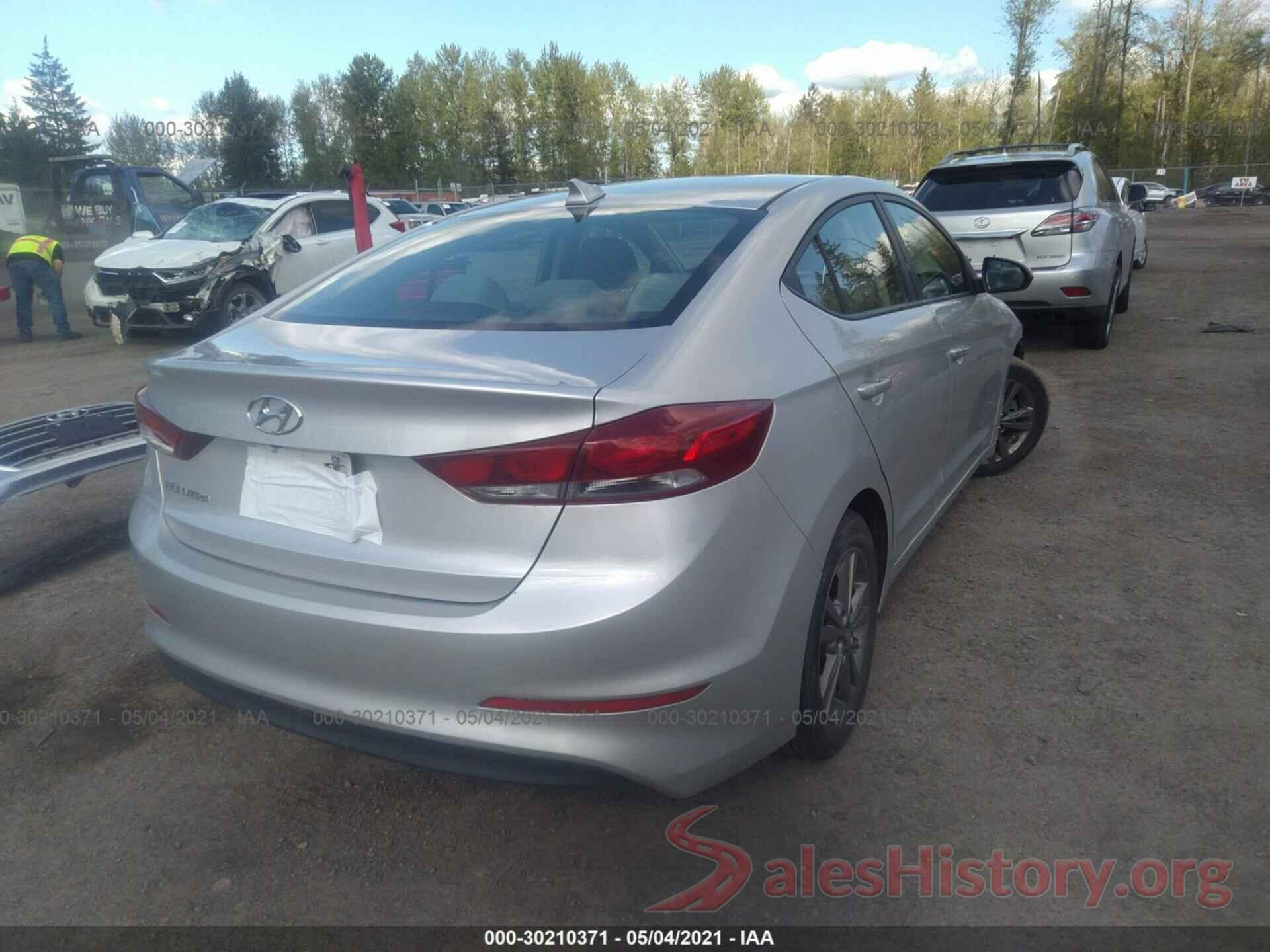 5NPD84LF2JH227857 2018 HYUNDAI ELANTRA