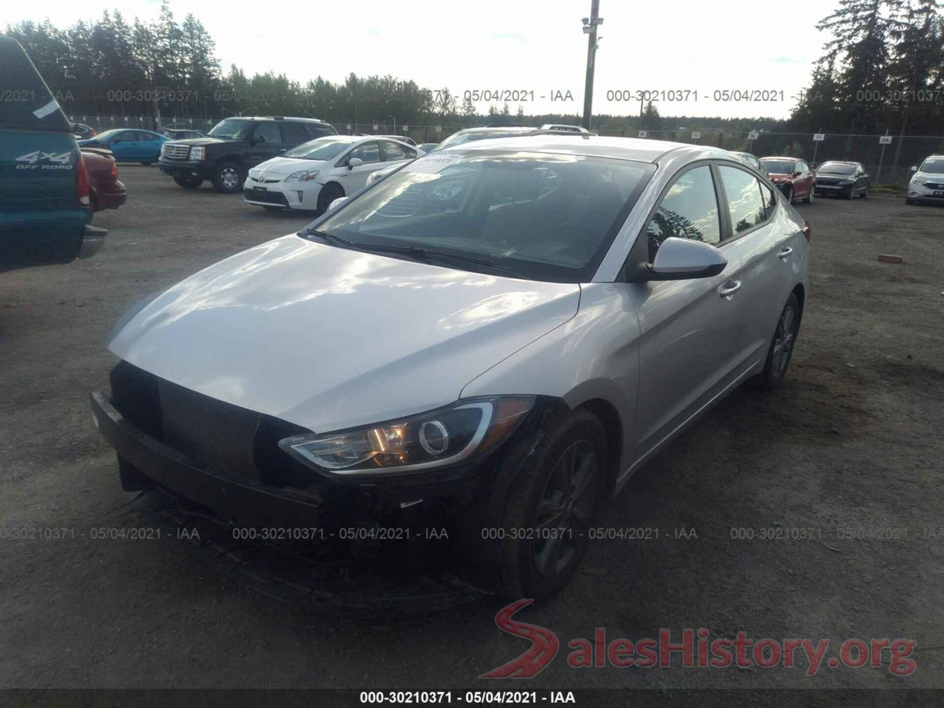 5NPD84LF2JH227857 2018 HYUNDAI ELANTRA