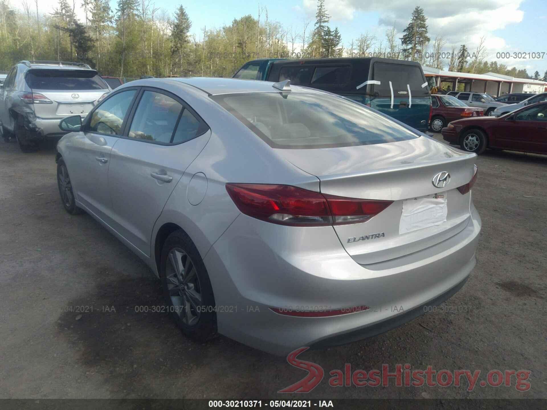 5NPD84LF2JH227857 2018 HYUNDAI ELANTRA