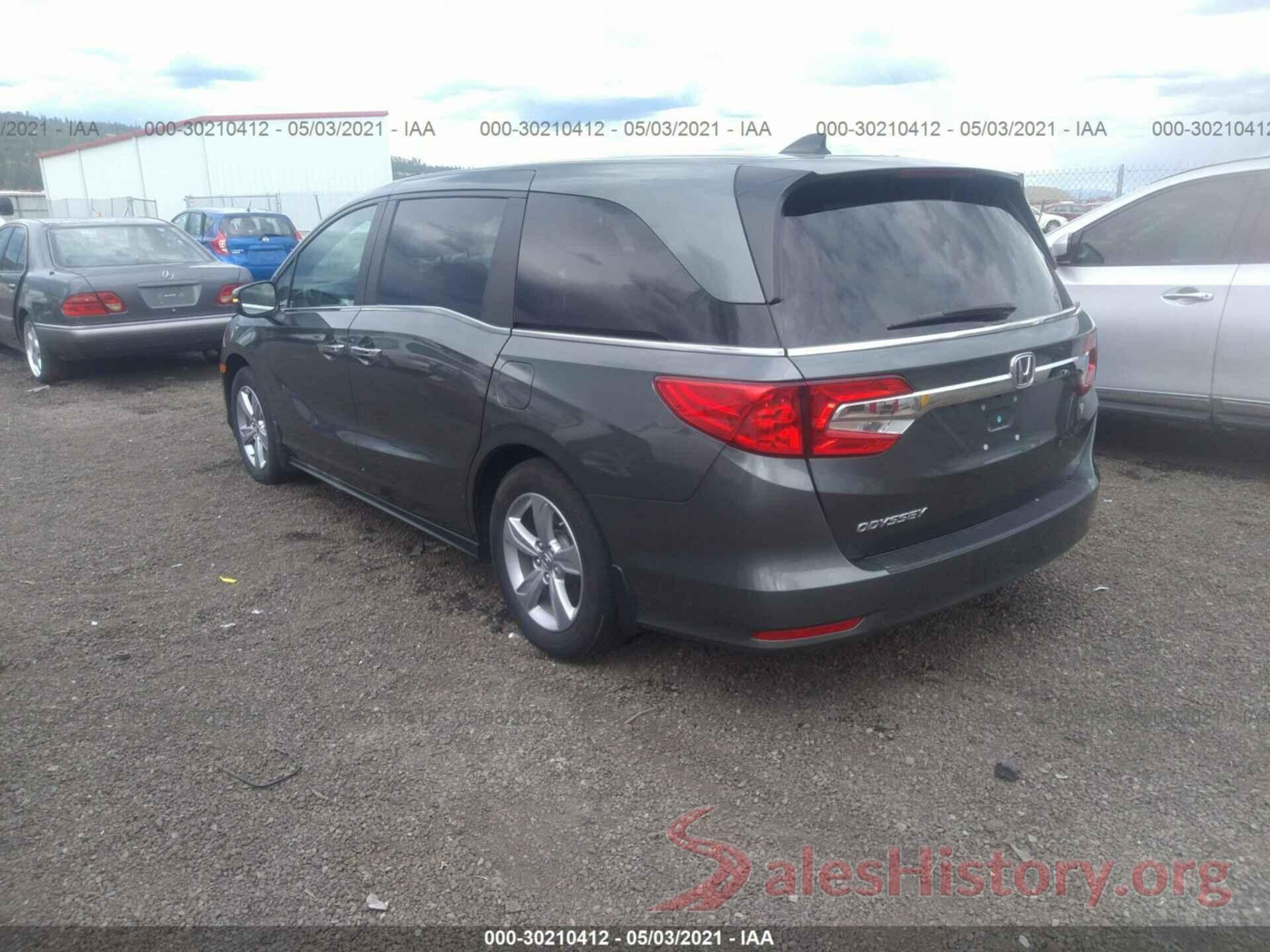 5FNRL6H76KB040929 2019 HONDA ODYSSEY