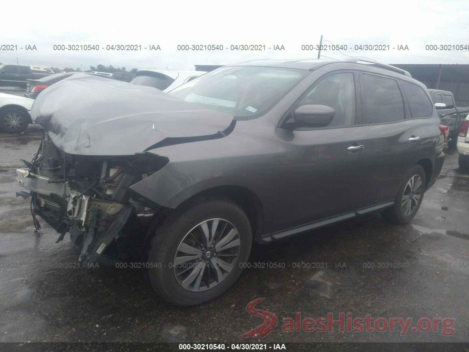 5N1DR2MM0HC668905 2017 NISSAN PATHFINDER