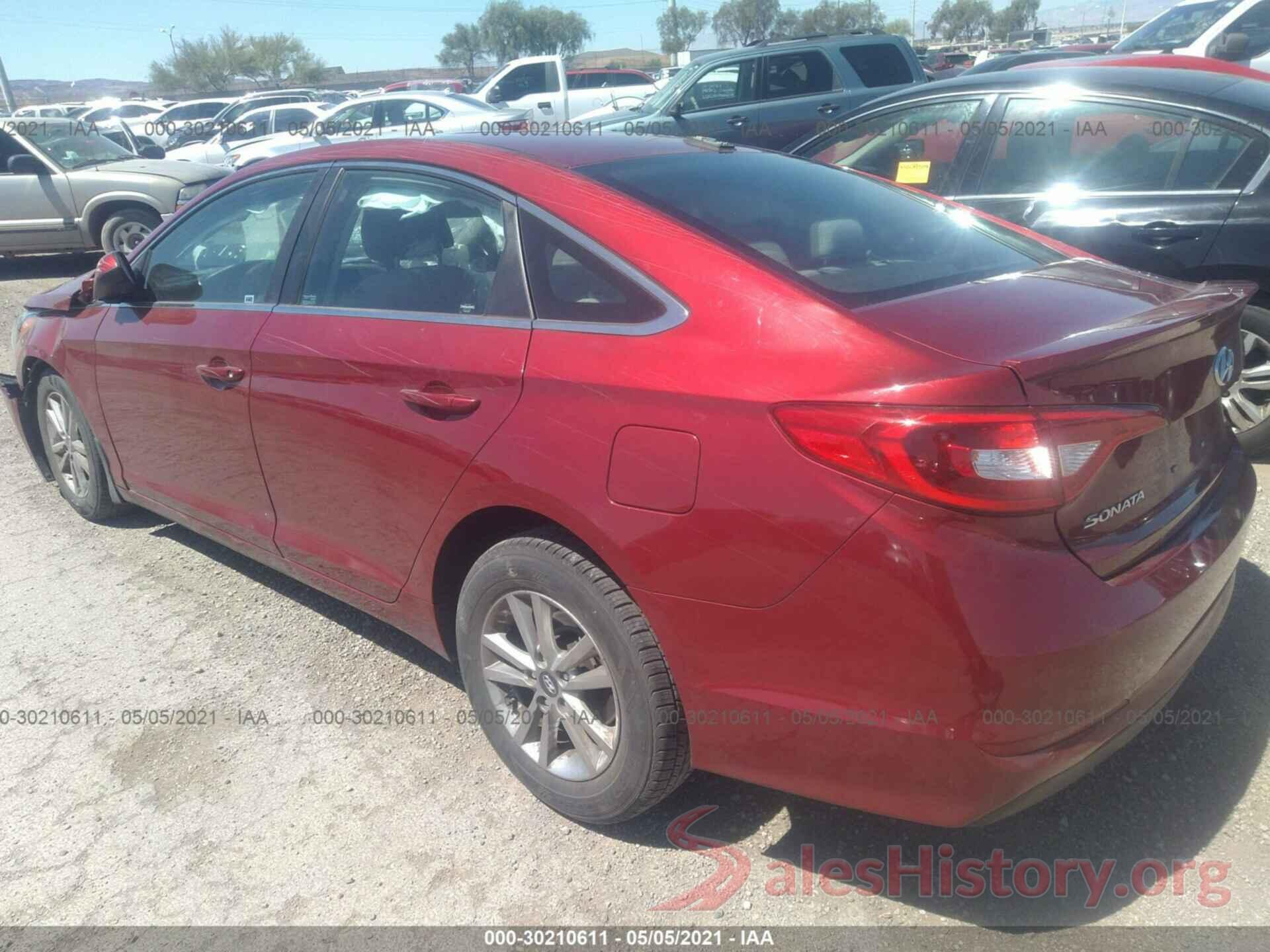 5NPE24AF0GH398897 2016 HYUNDAI SONATA