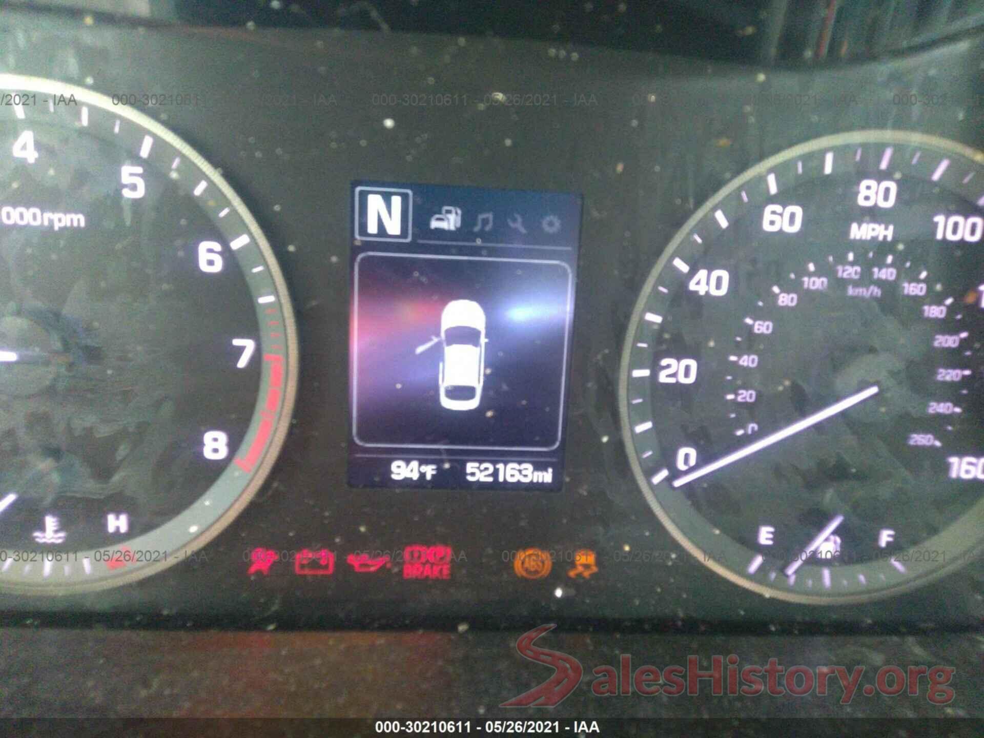 5NPE24AF0GH398897 2016 HYUNDAI SONATA