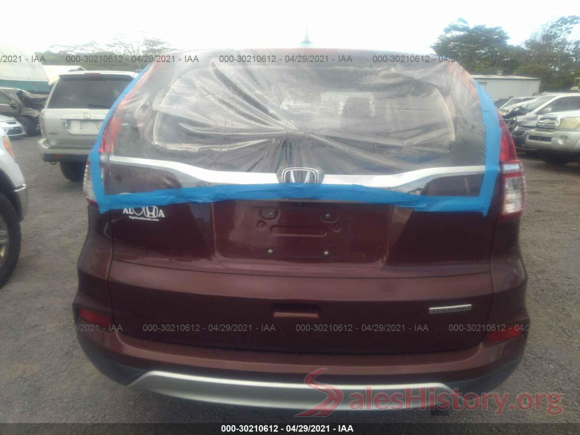 5J6RM4H90GL029880 2016 HONDA CR-V