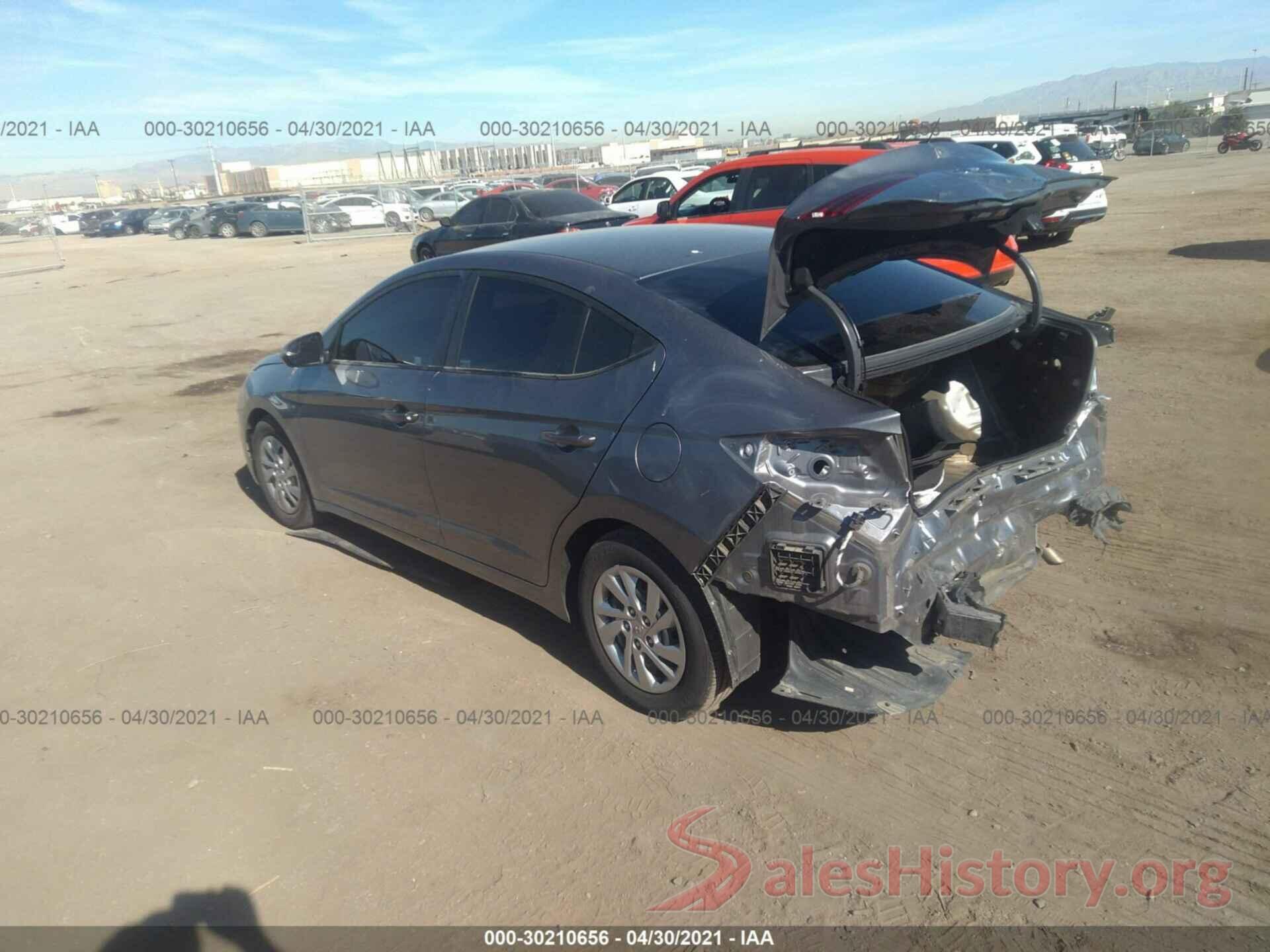 KMHD74LF7KU875684 2019 HYUNDAI ELANTRA