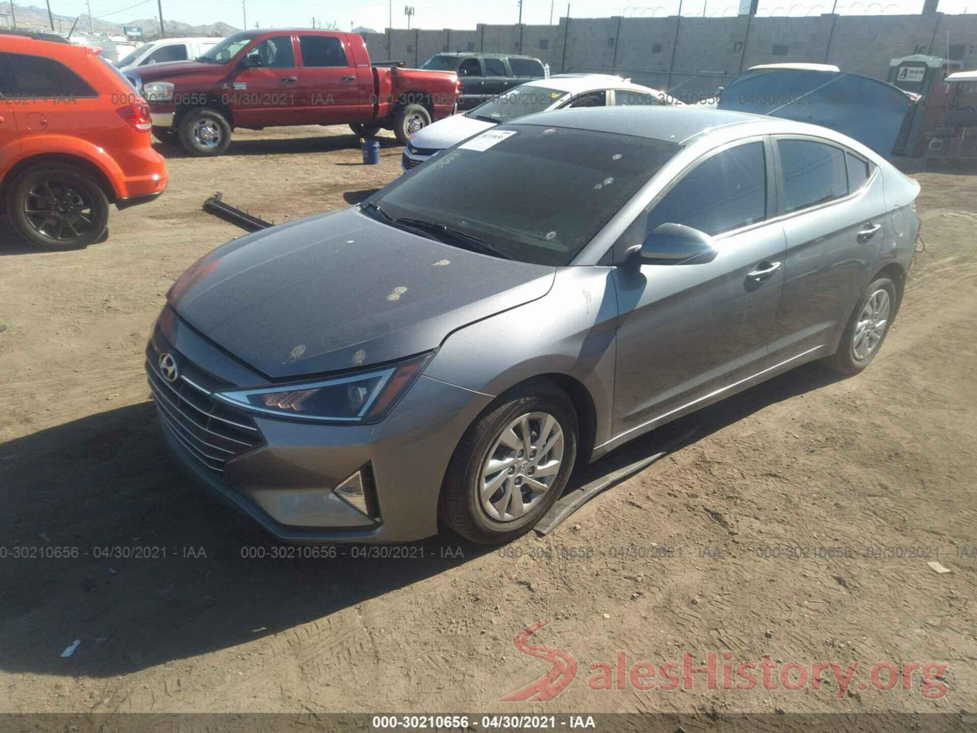 KMHD74LF7KU875684 2019 HYUNDAI ELANTRA