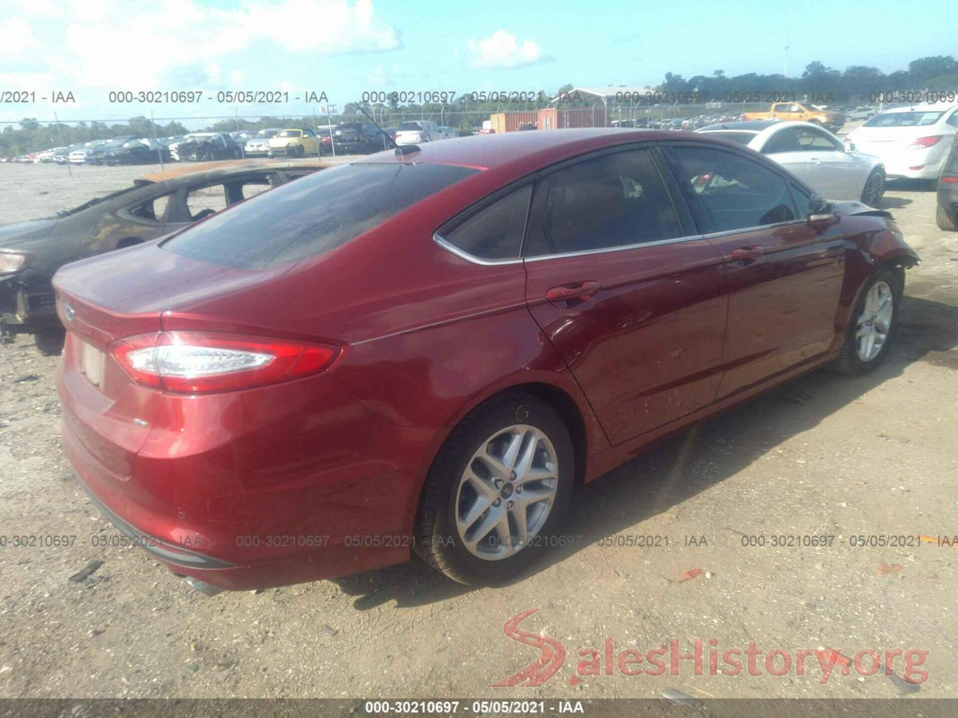 1FA6P0H72G5128489 2016 FORD FUSION