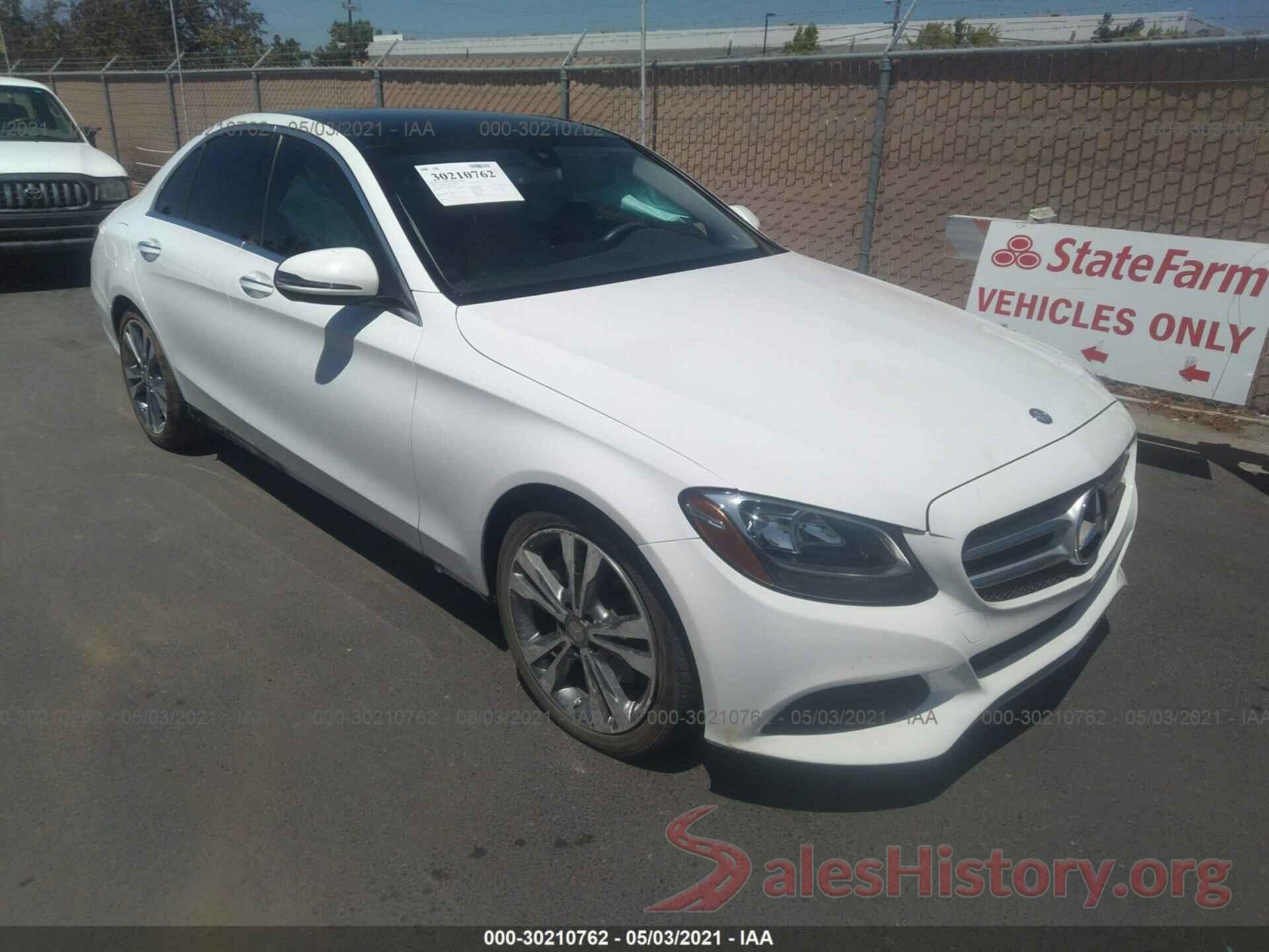 55SWF4JB7GU098616 2016 MERCEDES-BENZ C-CLASS