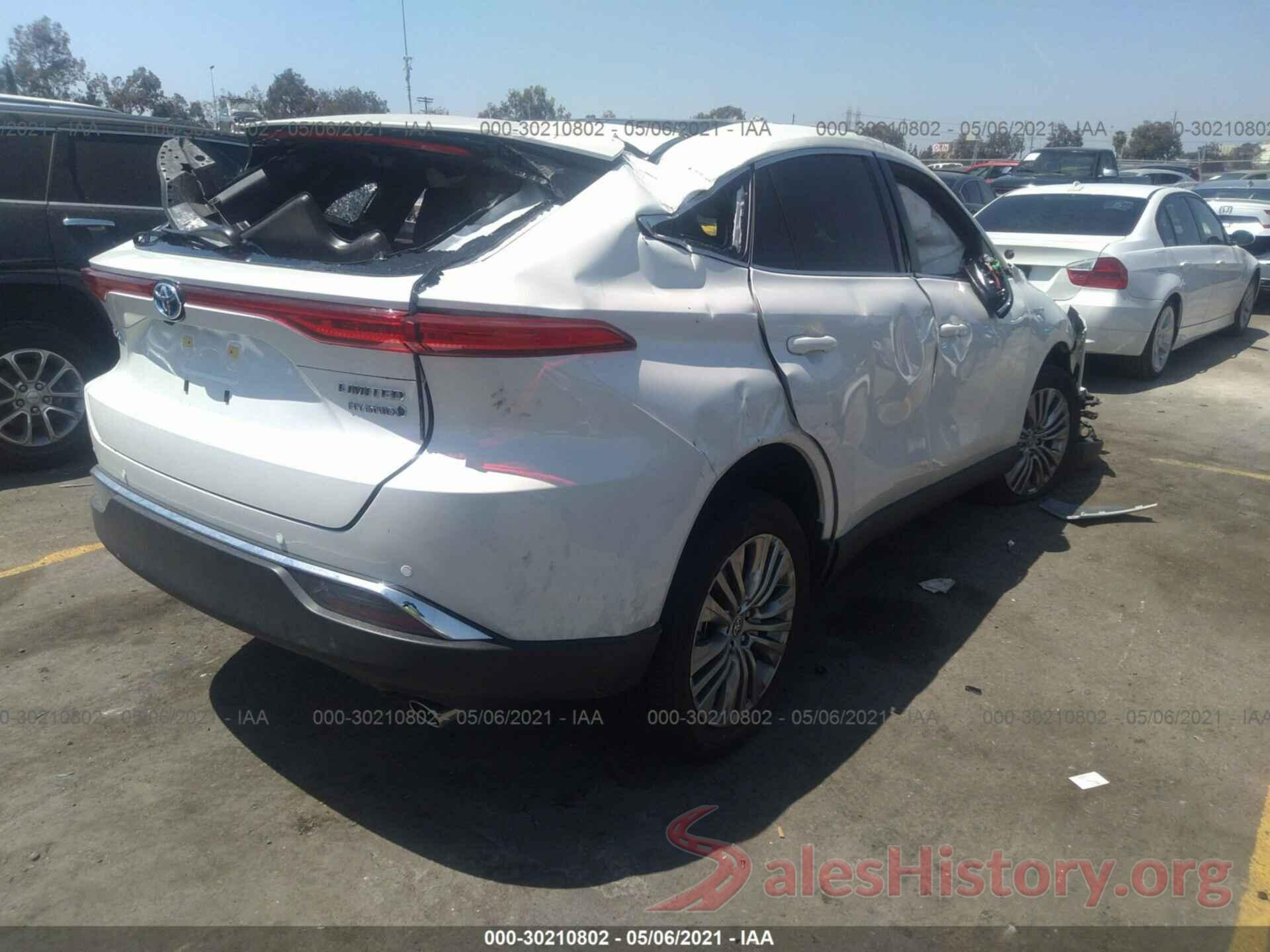 JTEAAAAH9MJ012686 2021 TOYOTA VENZA