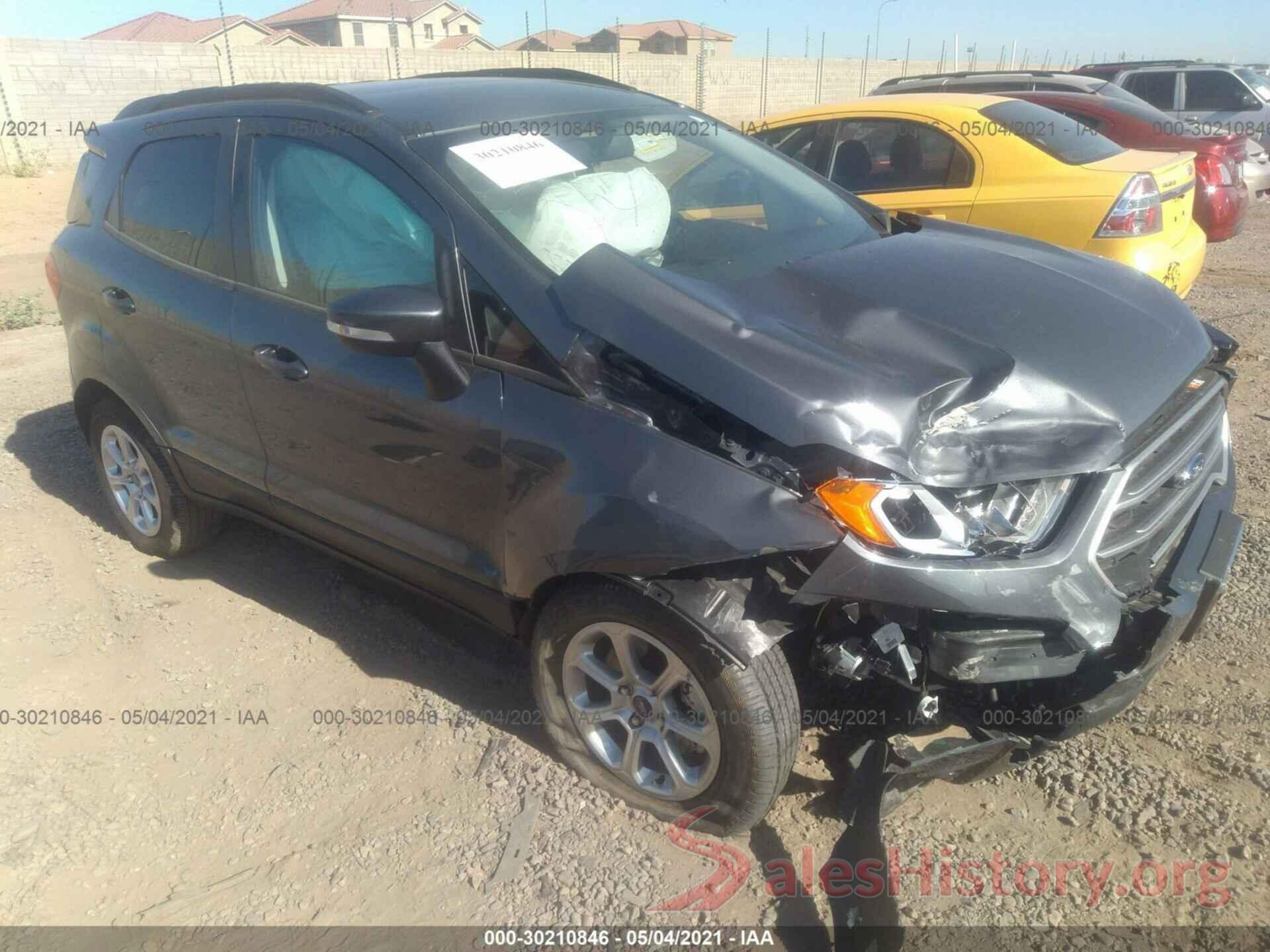 MAJ3S2GE7LC334524 2020 FORD ECOSPORT