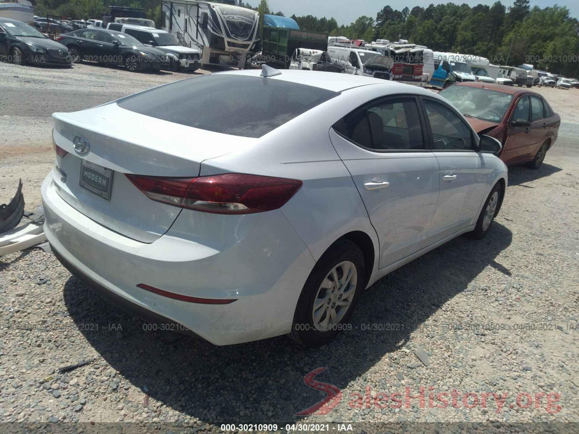 5NPD74LF5JH400211 2018 HYUNDAI ELANTRA