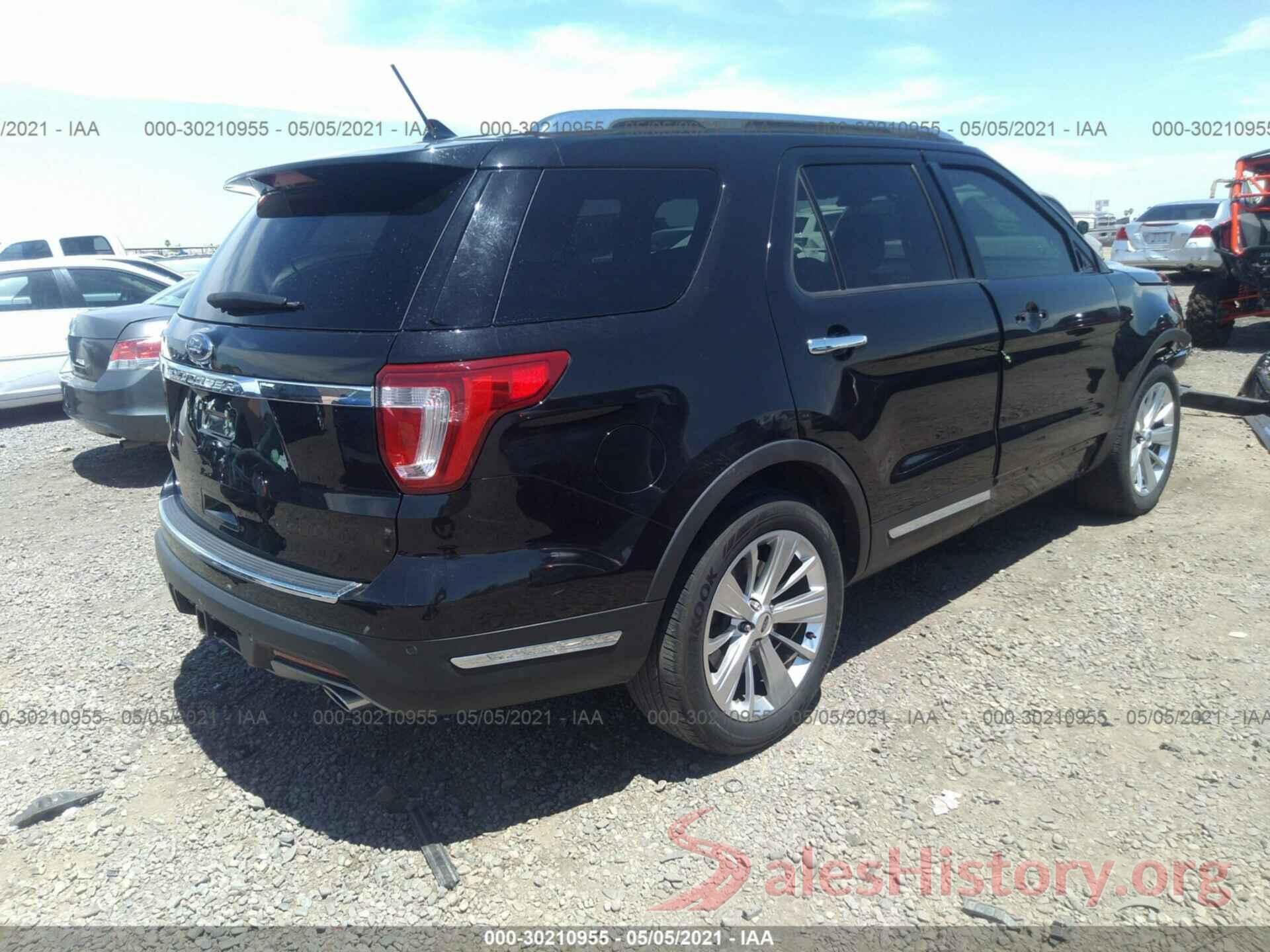 1FM5K7F85KGB21991 2019 FORD EXPLORER