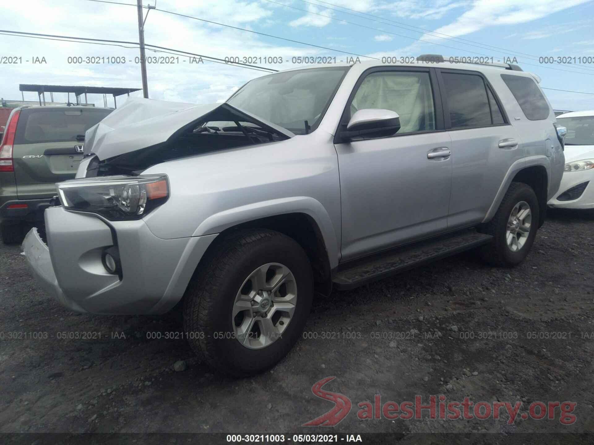 JTEBU5JR6K5729404 2019 TOYOTA 4RUNNER