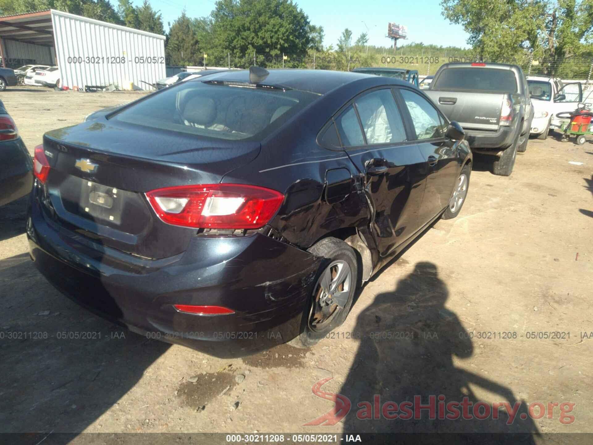 1G1BC5SMXG7316304 2016 CHEVROLET CRUZE